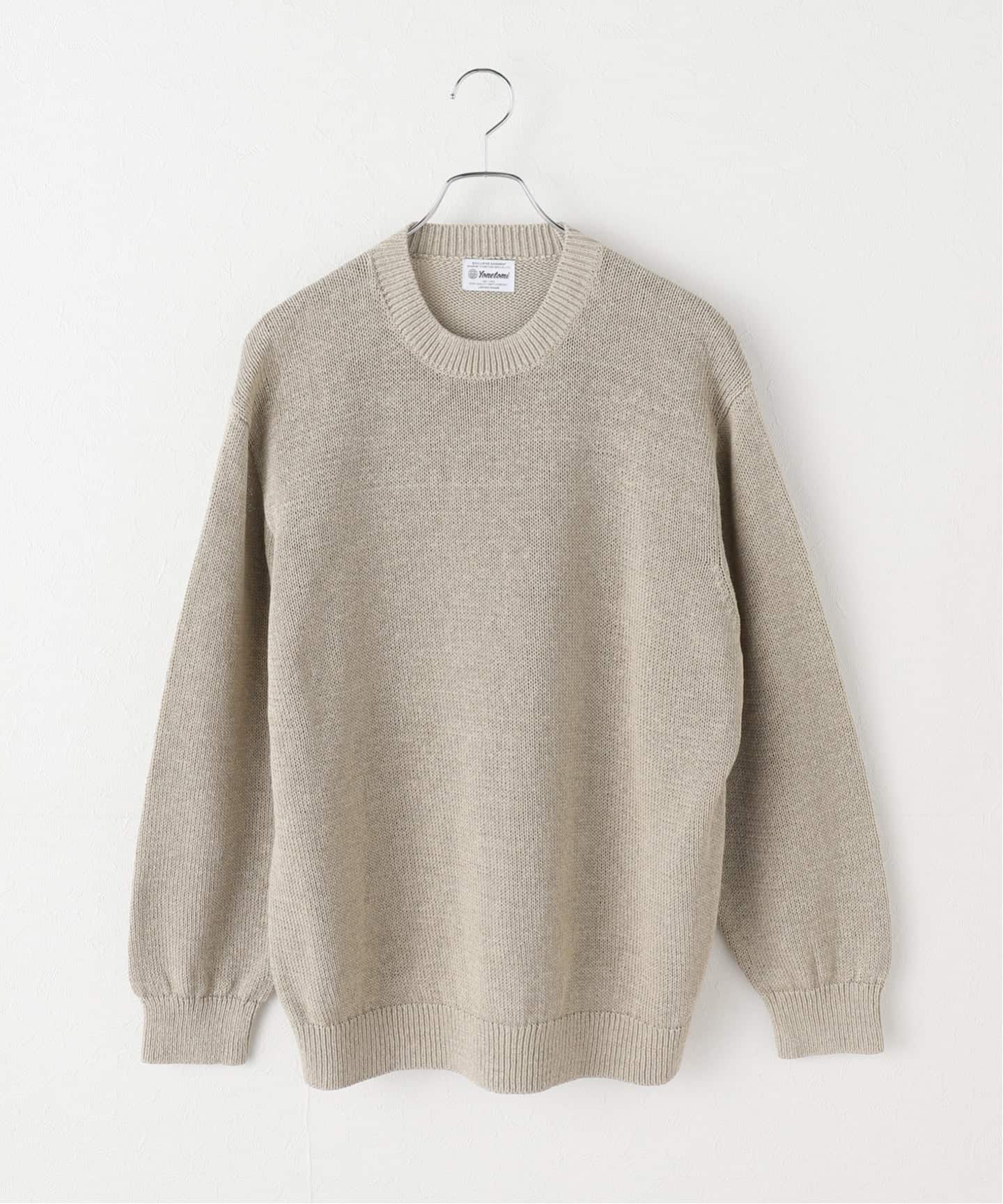 m*P様 yonetomi ニットセーター yonetomi】NEW BASIC WASHI COTTON KNIT P/O（ニット／セーター
