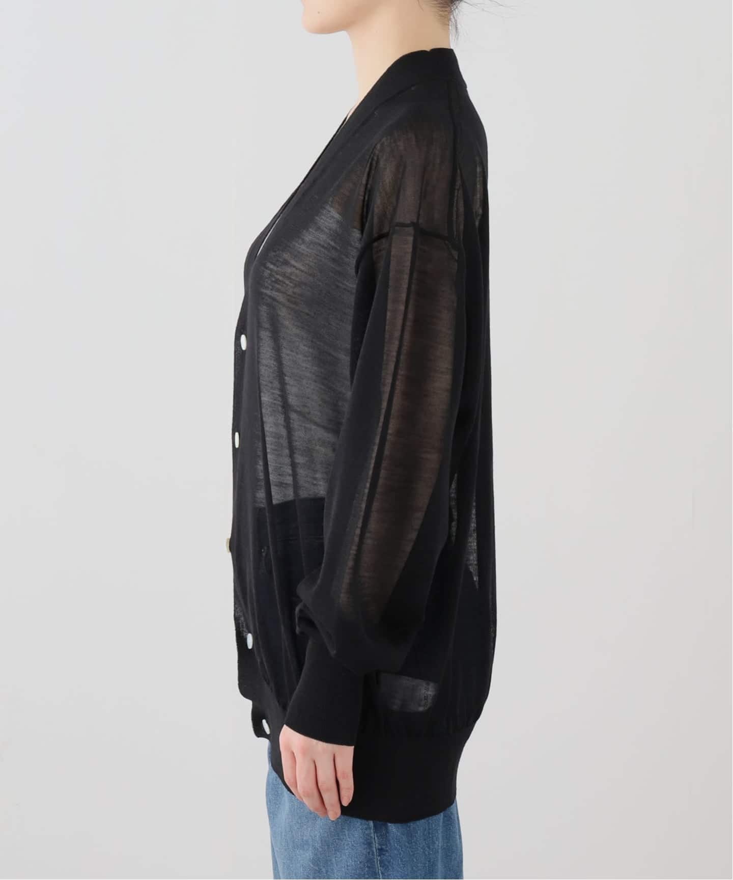 HERILL】RAMIE HIGH GAUSE CARDIGAN（カーディガン）｜journal
