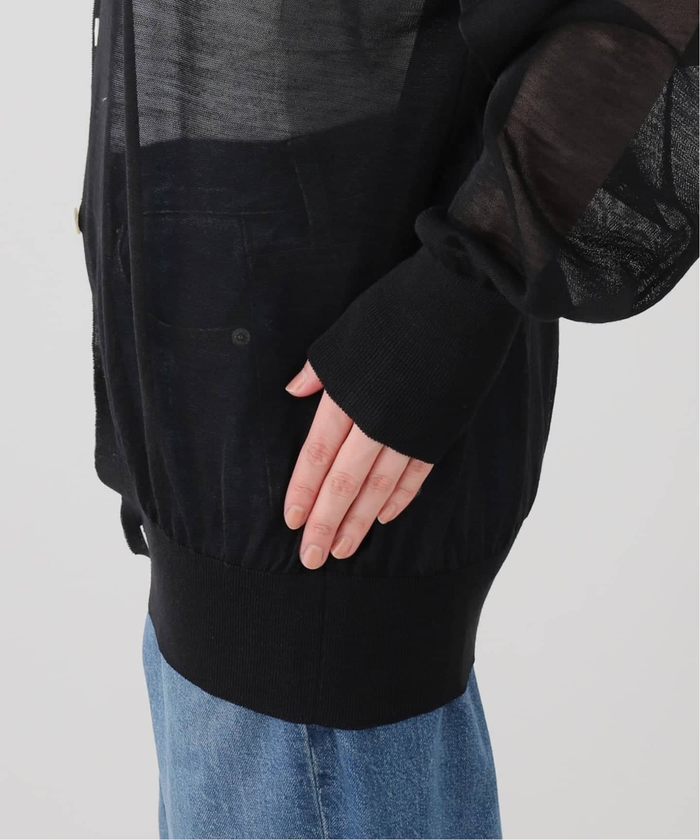 HERILL】RAMIE HIGH GAUSE CARDIGAN（カーディガン）｜journal
