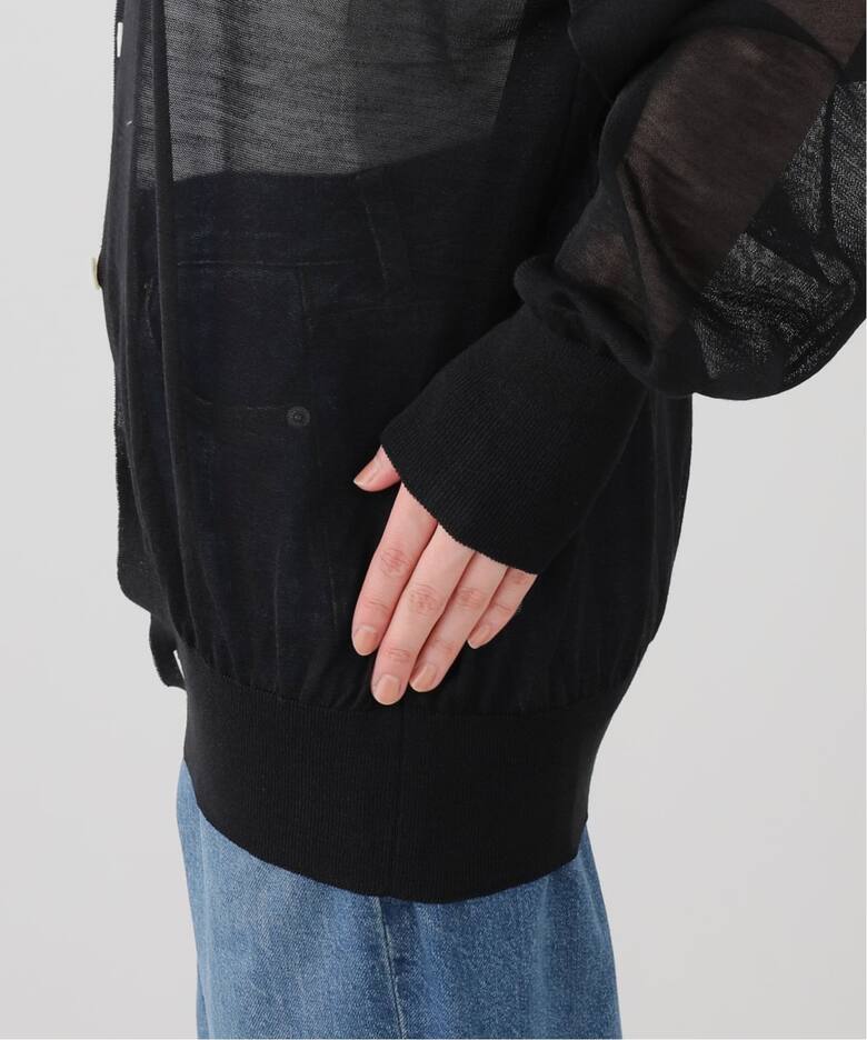 HERILL】RAMIE HIGH GAUSE CARDIGAN（カーディガン）｜journal 