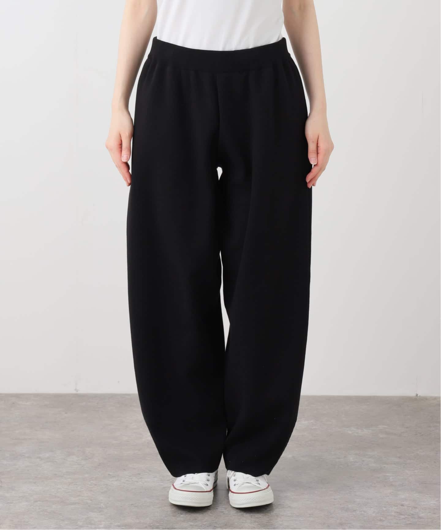 ATON】50/3 ORGANIC SMOOTH EASY KNIT PANTS（その他パンツ）｜journal