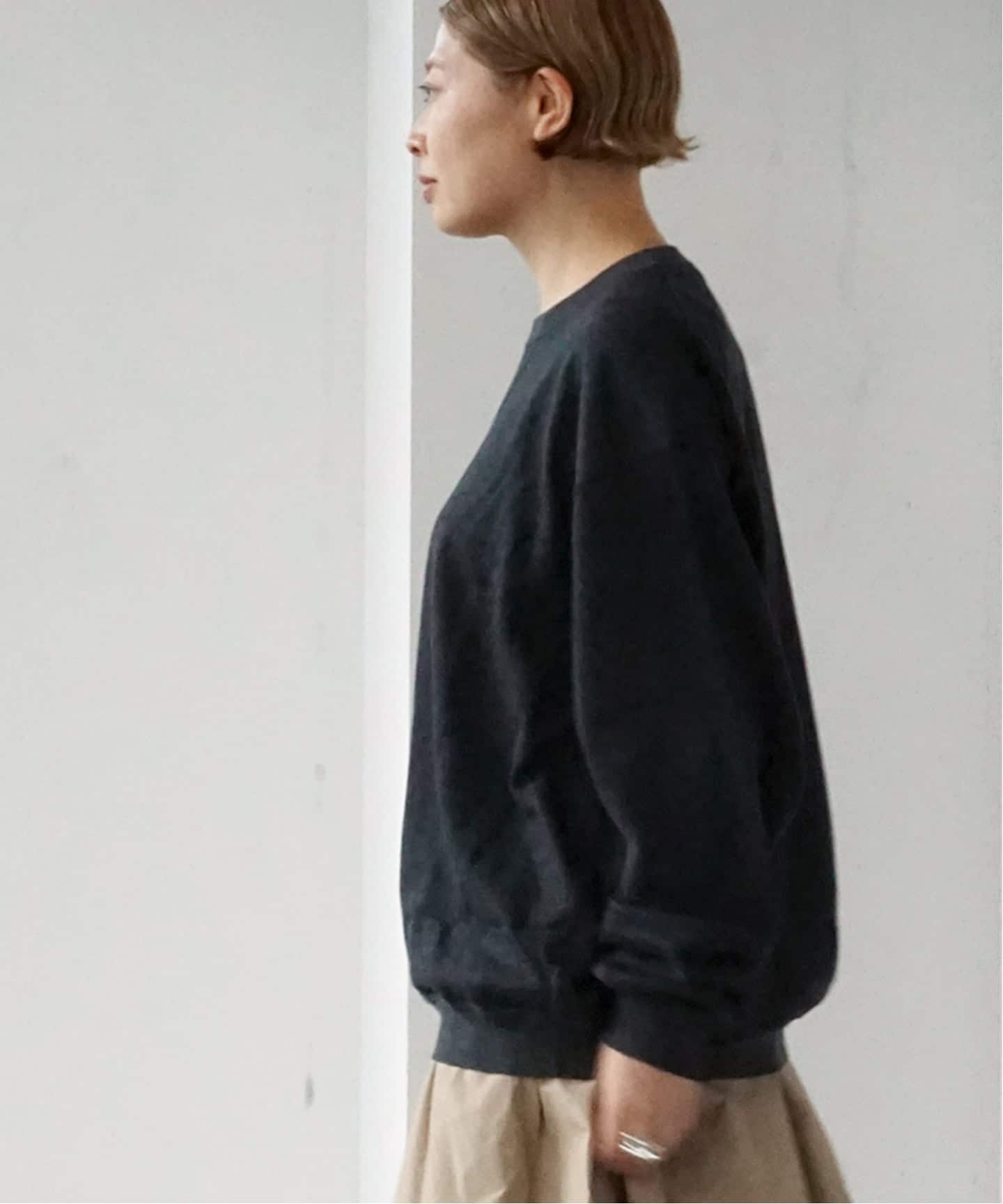 ジャーナルスタンダードラックス　コットンカシミヤニット ATON】COTTON CASHMERE JACQUARD SWEATER（ニット／セーター