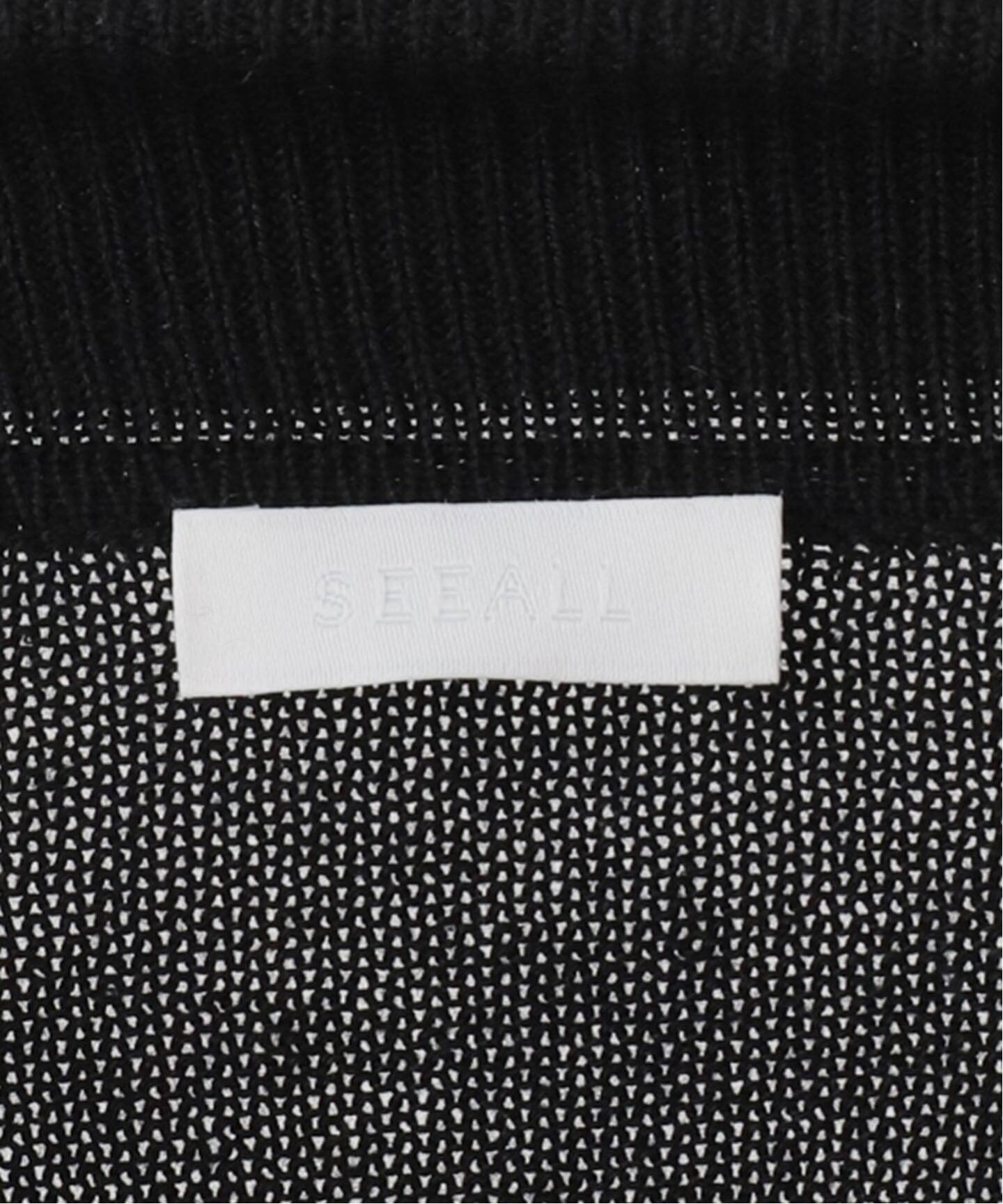 SEEALL】 MESH KNIT CARDIGAN SILK CASHMERE（カーディガン）｜journal
