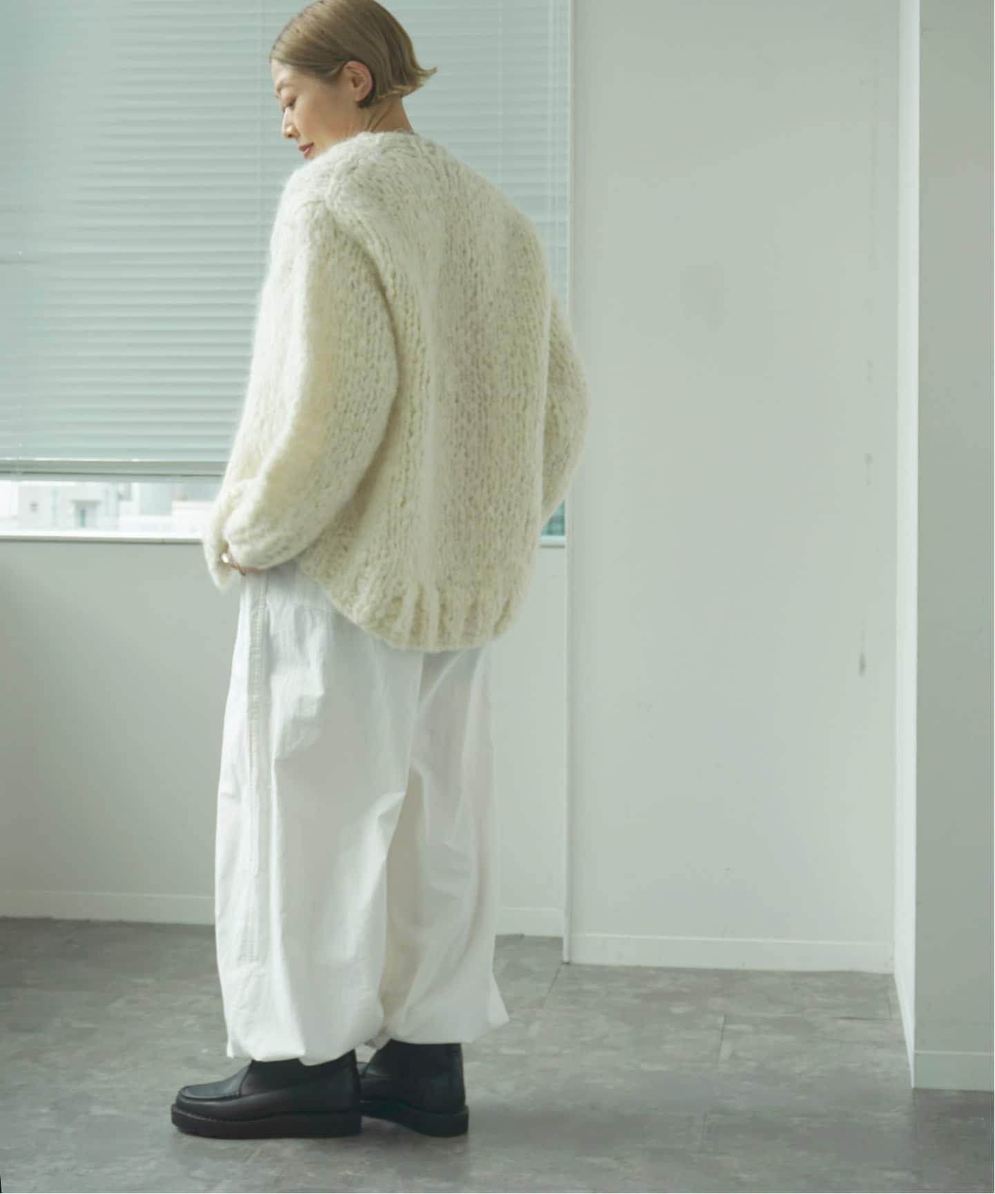 ATON 】HAND KNIT CARDIGAN(カーディガン)|journal standard luxe ATON 】HAND KNIT CARDIGAN(カーディガン)|journal standard luxe