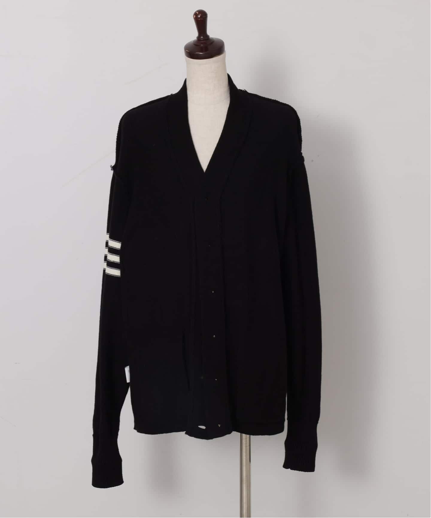 JOURNAL STANDARD ブラックカーディガン 追加予約》LETTERED CARDIGAN（カーディガン）｜journal standard luxe