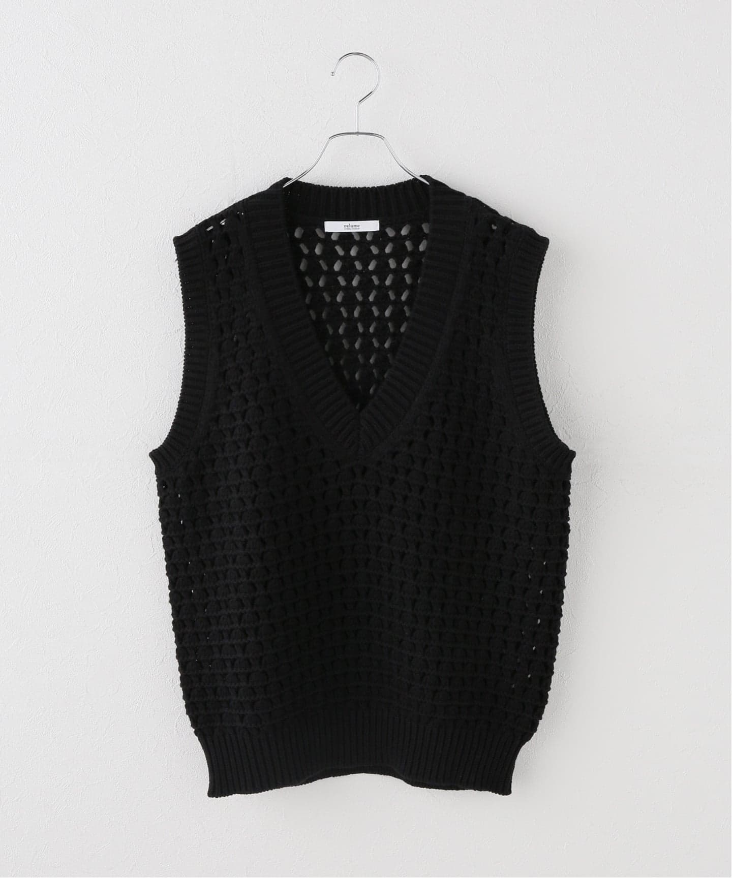 透かし編みルーズニットベスト（ベスト）｜JOURNAL STANDARD relume