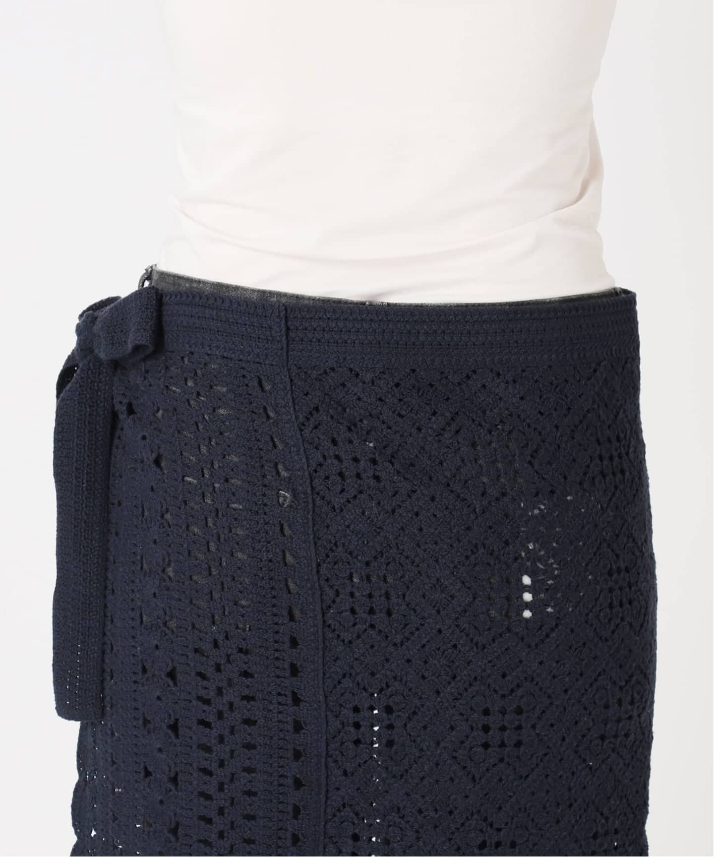 JOURNAL STANDARD relume クロシェ レース ラップスカート クロシェレースラップスカート（スカート）｜JOURNAL STANDARD relume