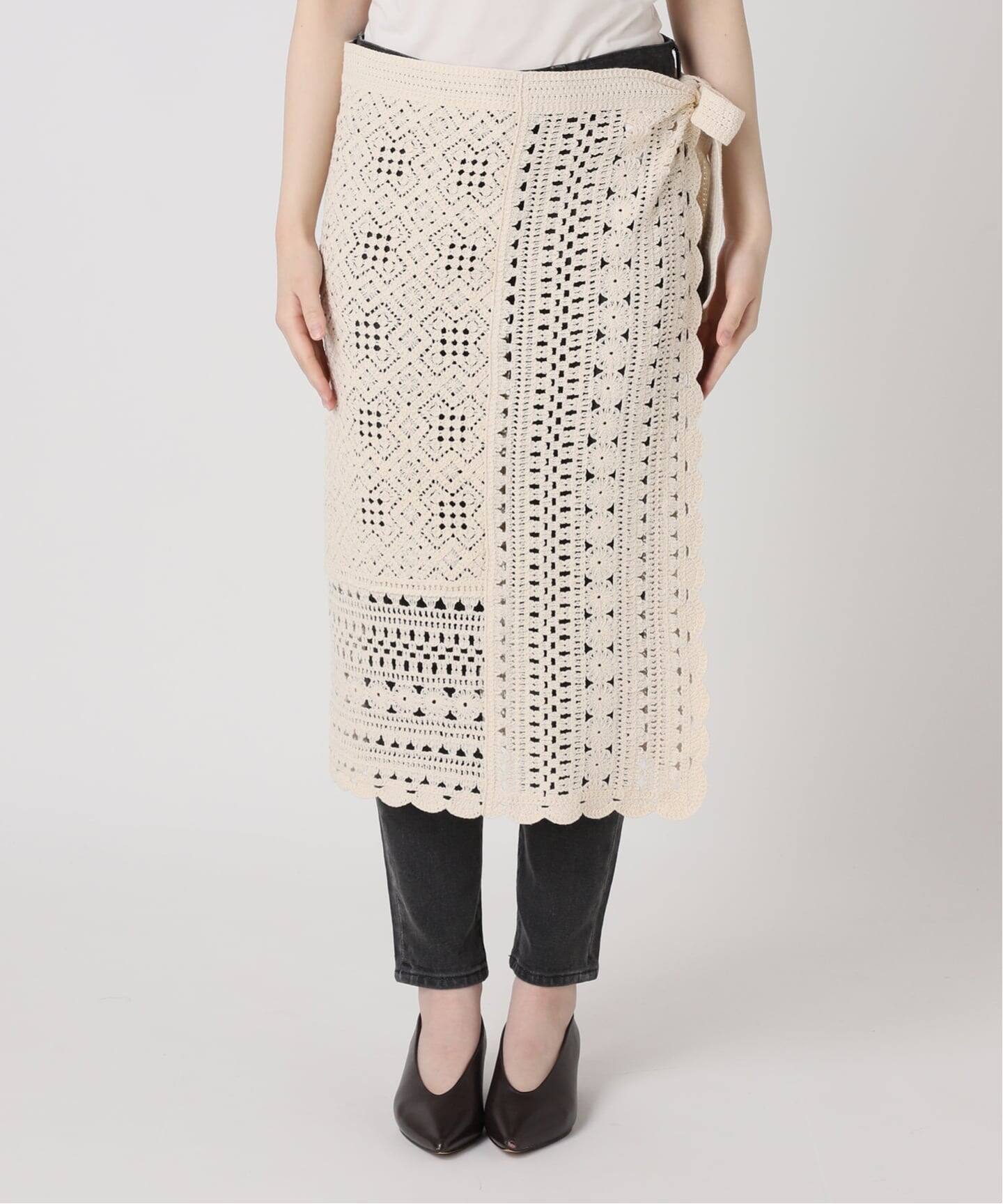 予約》クロシェレースラップスカート（その他スカート）｜JOURNAL
