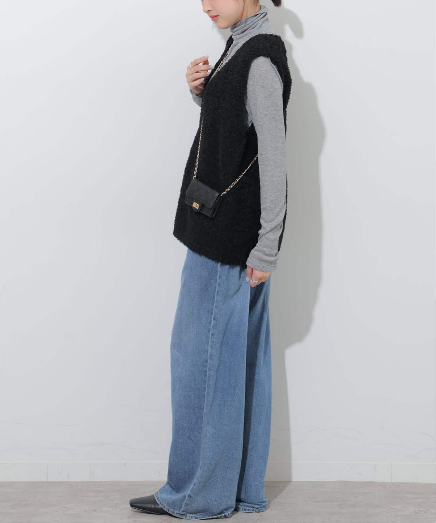 Vネックニットボアベスト（ベスト）｜JOURNAL STANDARD relume