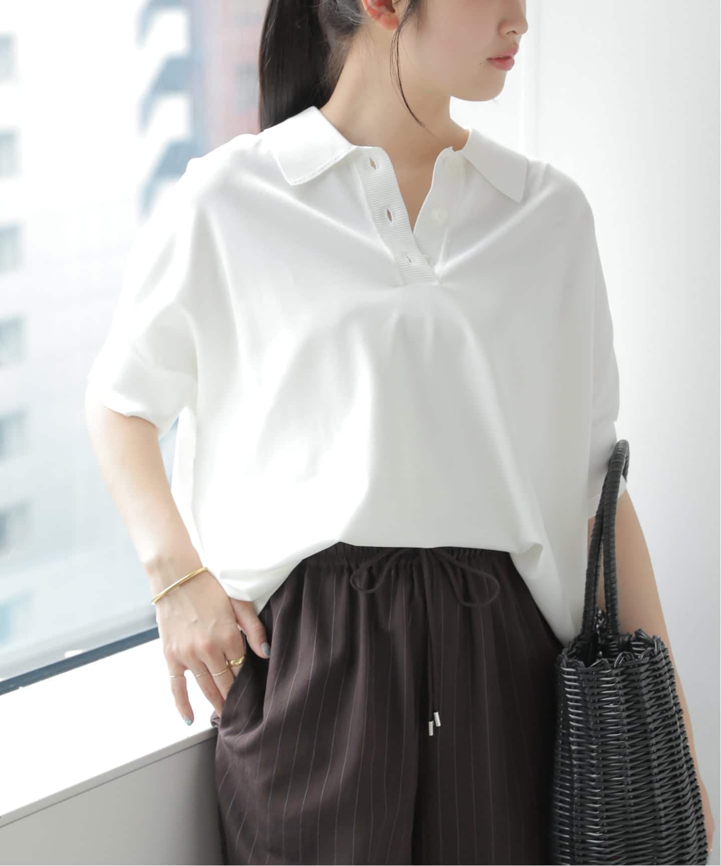 JOURNAL STANDARD relume ウォッシャブルニットポロシャツ 追加6》ウォッシャブルニットポロシャツ（ニット／セーター）｜JOURNAL