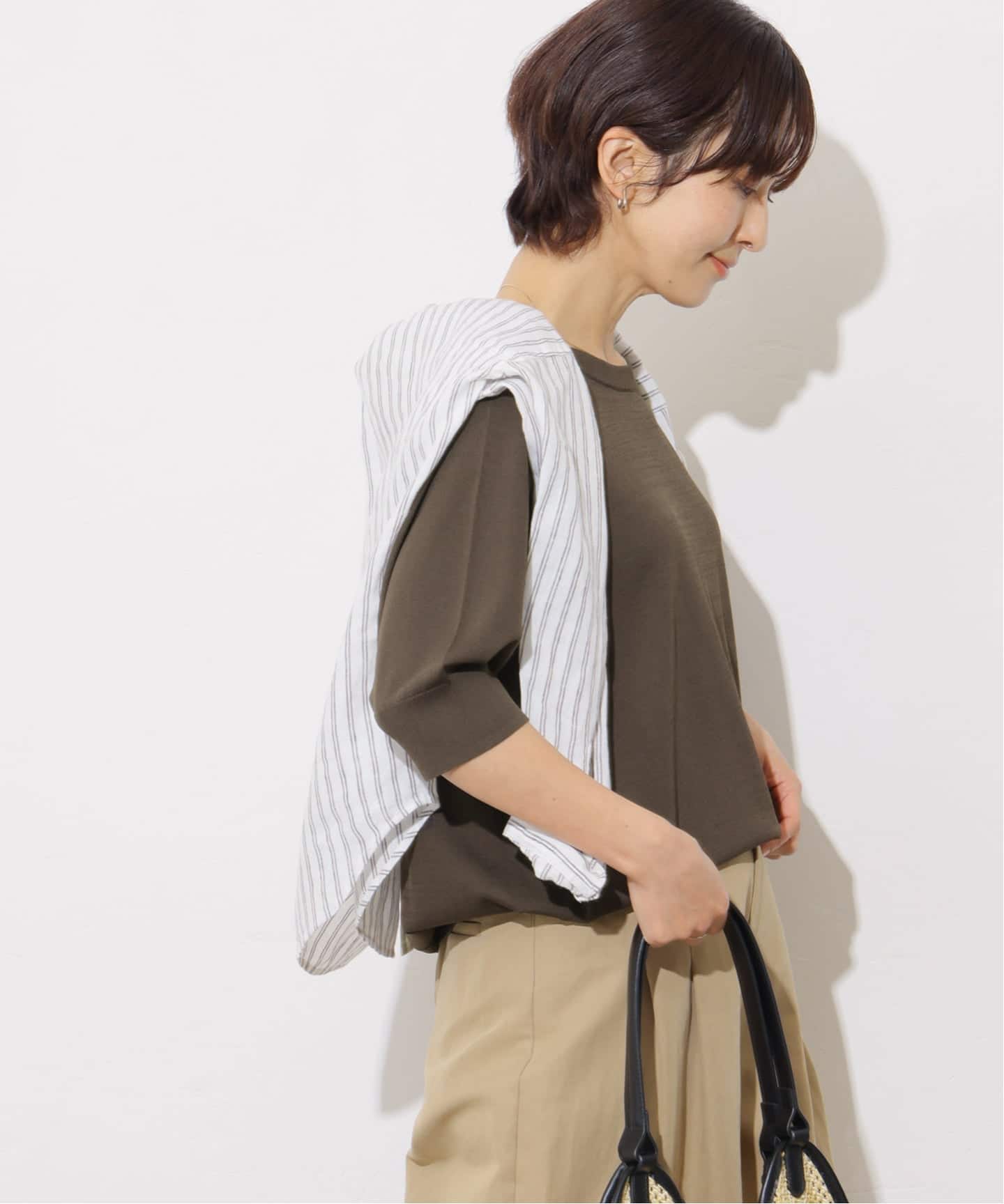 WEB限定追加》接触冷感 / ウォッシャブルクールドルマンプルオーバー