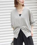 《追加予約 / 新色》サマーニットVネックカーディガン