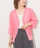 《追加 / 新色》サマーニットVネックカーディガン