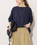 《追加予約 / 新色》接触冷感 / ウォッシャブルクールポンチョプルオーバー