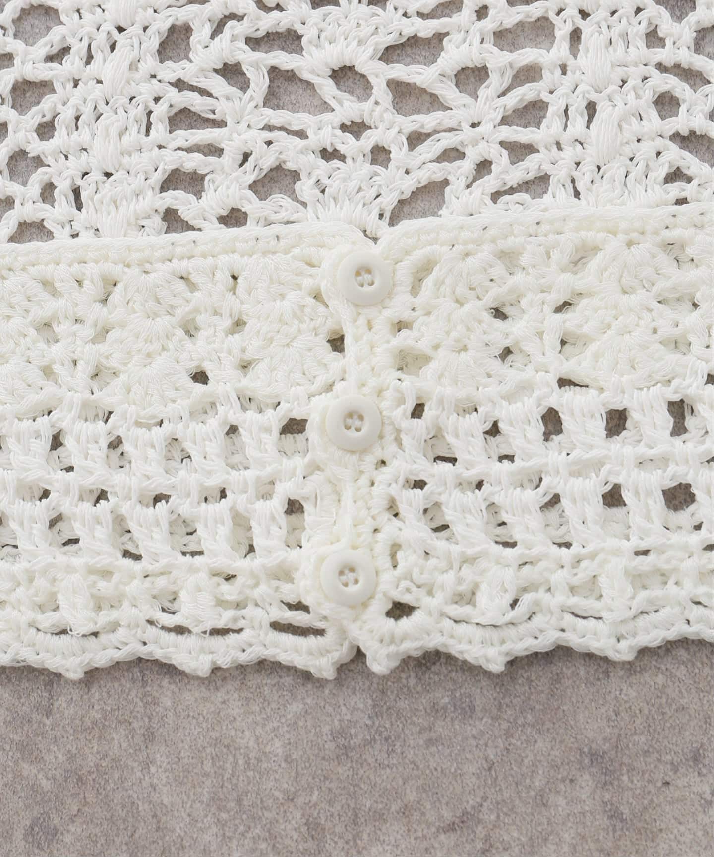 TODAYFUL/トゥデイフル】 Crochet Knit Bustier（ニット／セーター