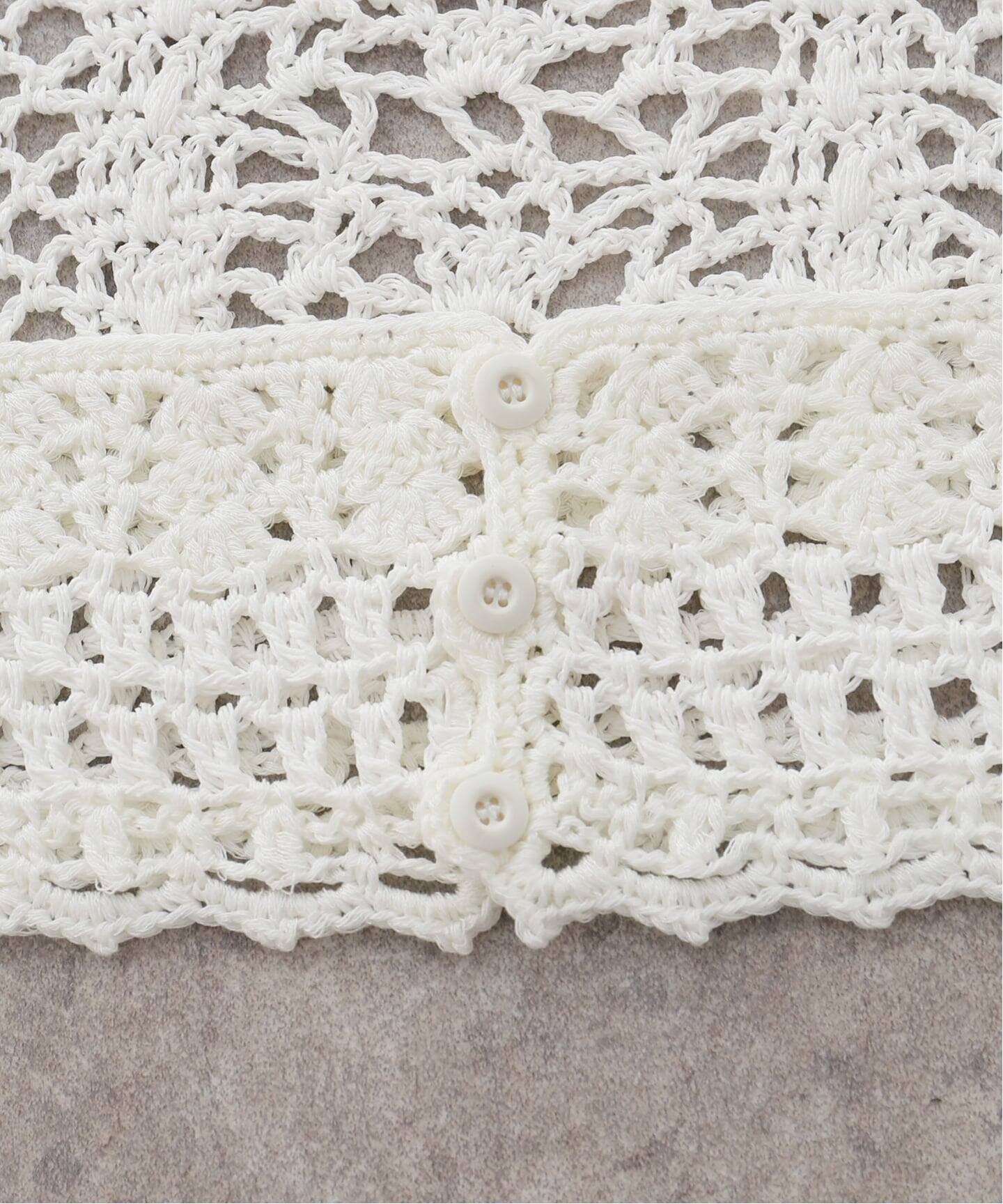 TODAYFUL/トゥデイフル】 Crochet Knit Bustier（ニット／セーター 