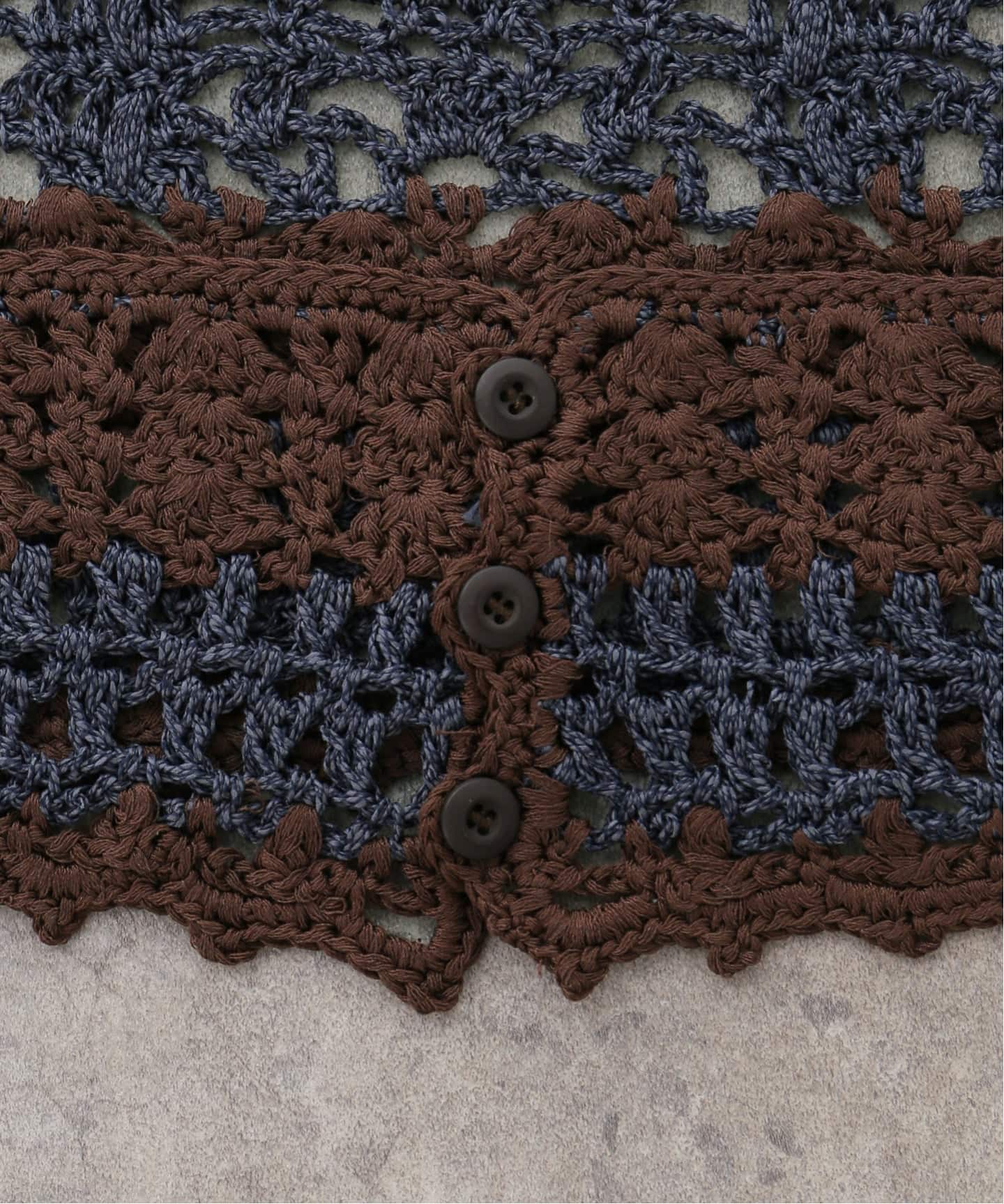TODAYFUL/トゥデイフル】 Crochet Knit Bustier（ニット／セーター