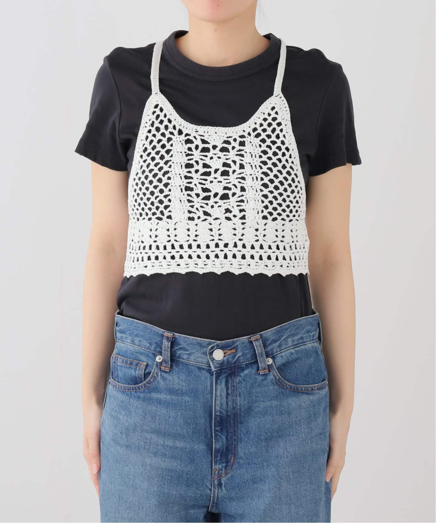 トップス Todayful Crochet Knit Bustier TODAYFUL/トゥデイフル】 Crochet Knit Bustier（ニット／セーター