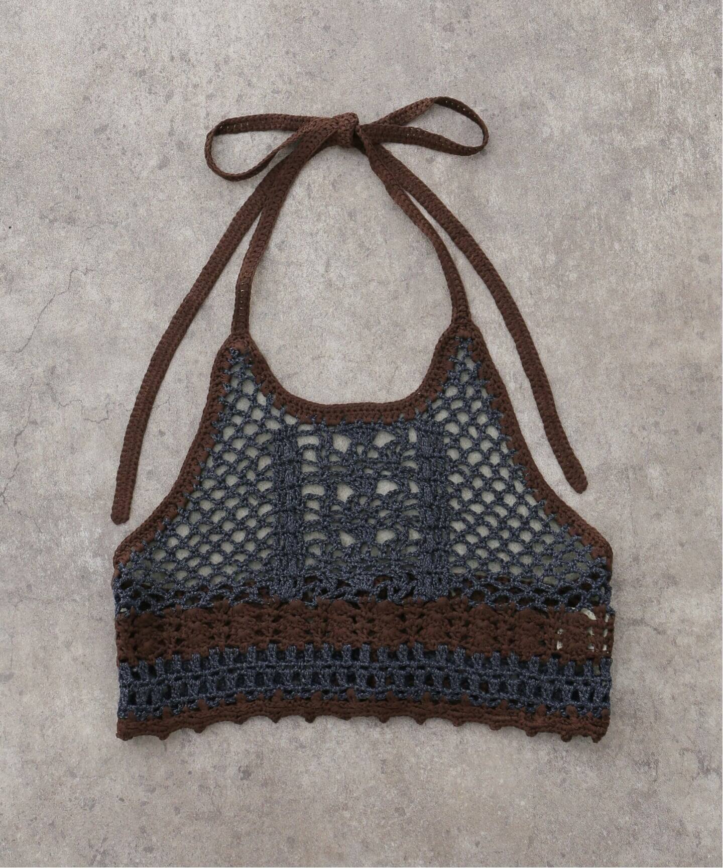 TODAYFUL/トゥデイフル】 Crochet Knit Bustier（ニット／セーター 
