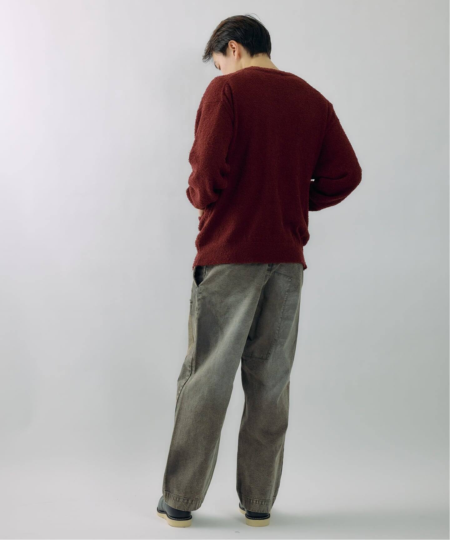 J.S.Homestead / ハンド ステッチ ビアード カーディガン