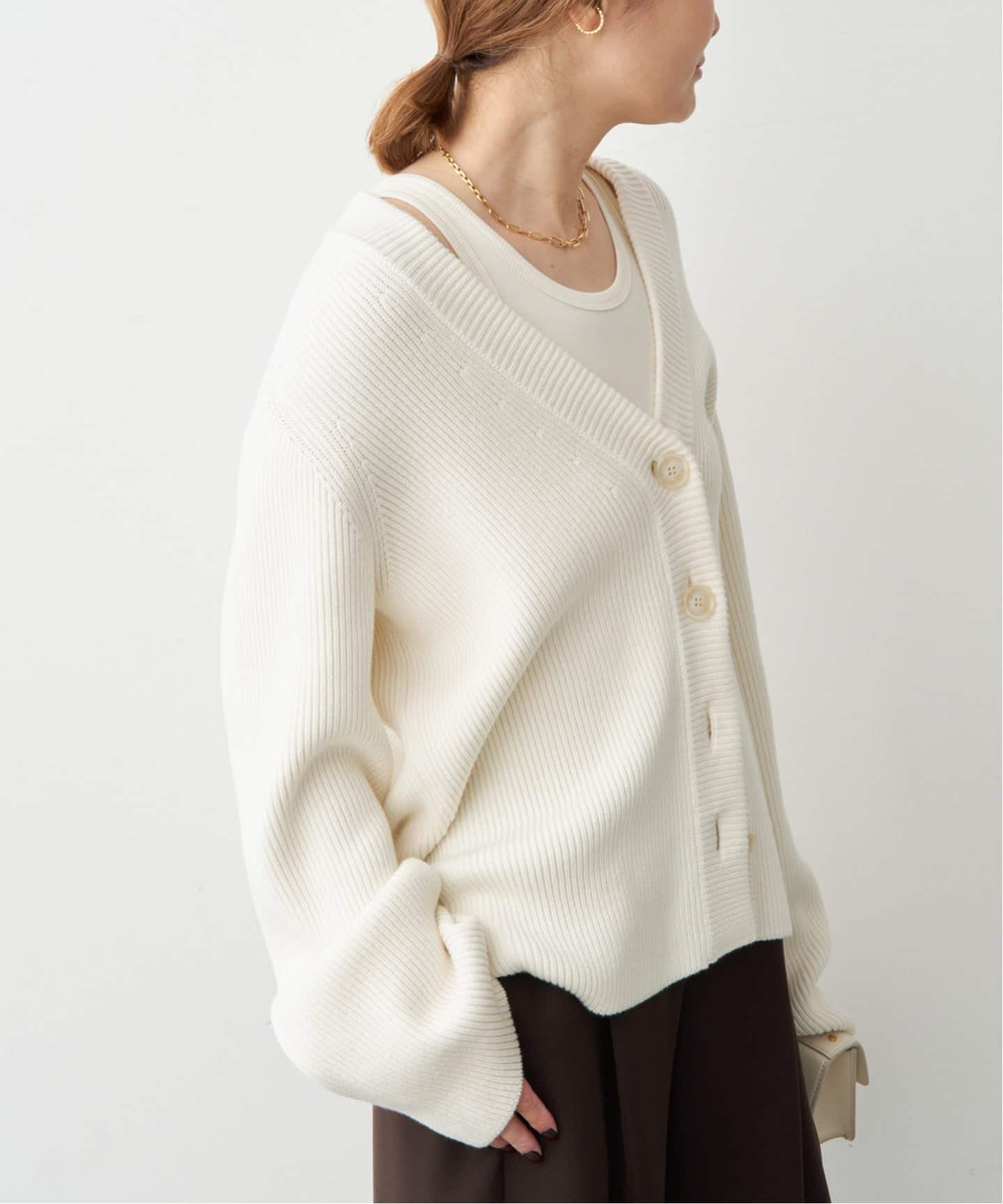 LEWES アゼ カーディガン（ニット／セーター）｜Deuxieme Classe