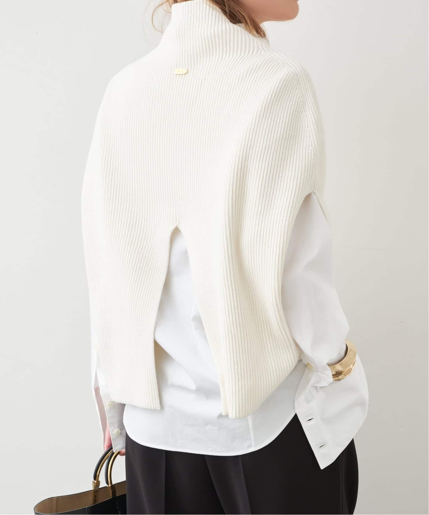 予約》LEWES アゼ PONCHO（ニット／セーター）｜Deuxieme Classe