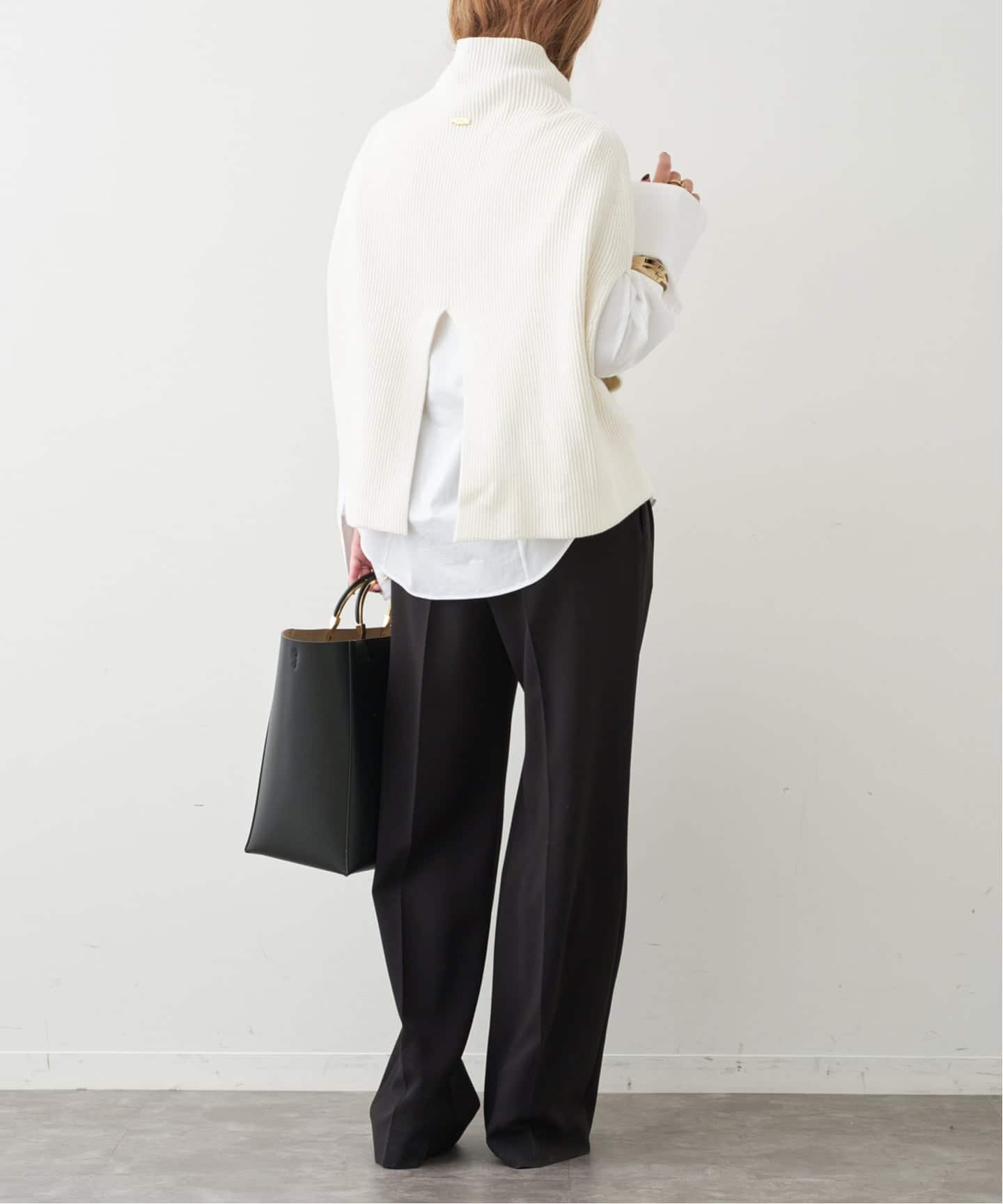 LEWES アゼ PONCHO（ニット／セーター）｜Deuxieme Classe