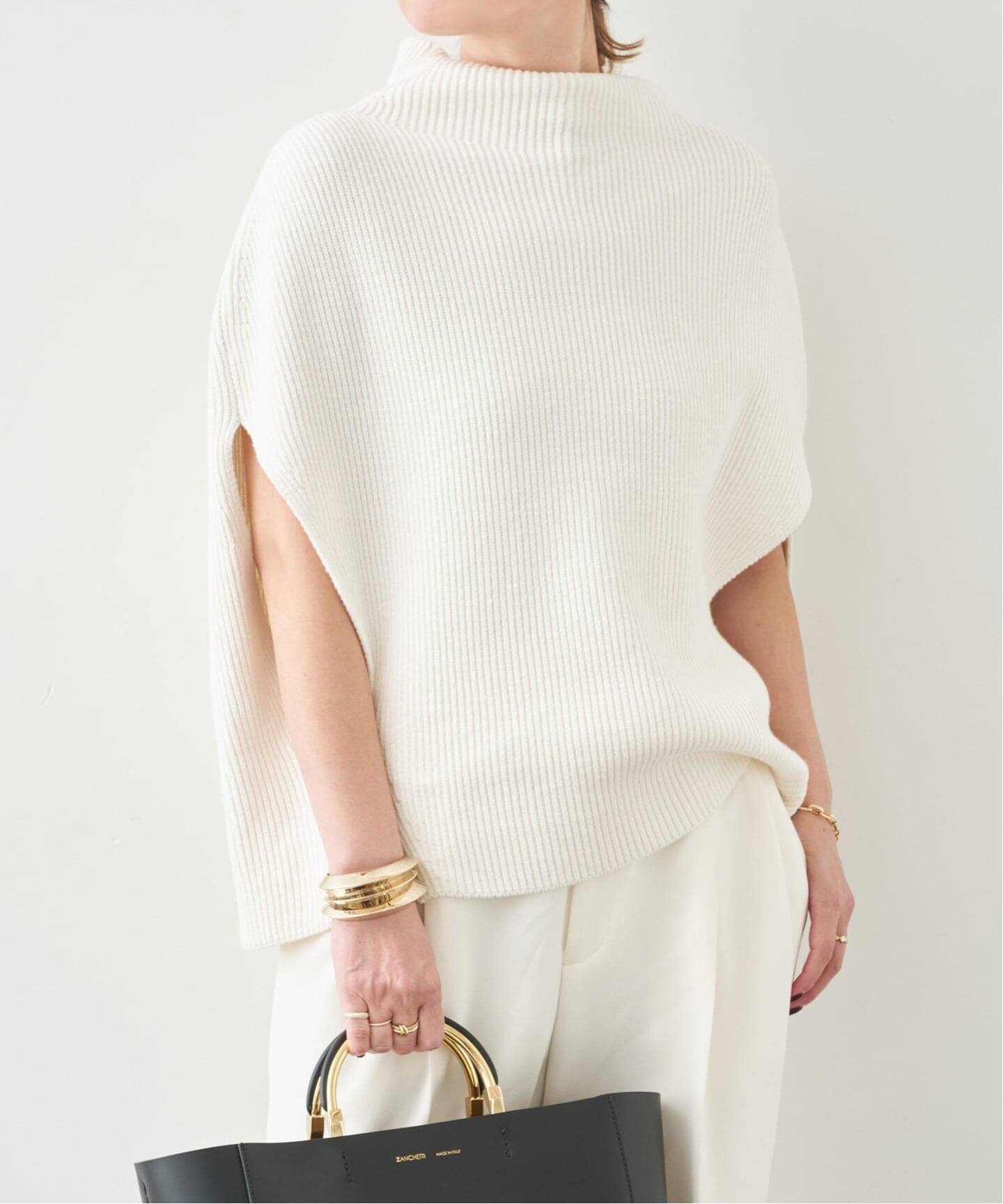 予約》LEWES アゼ PONCHO（ニット／セーター）｜Deuxieme Classe