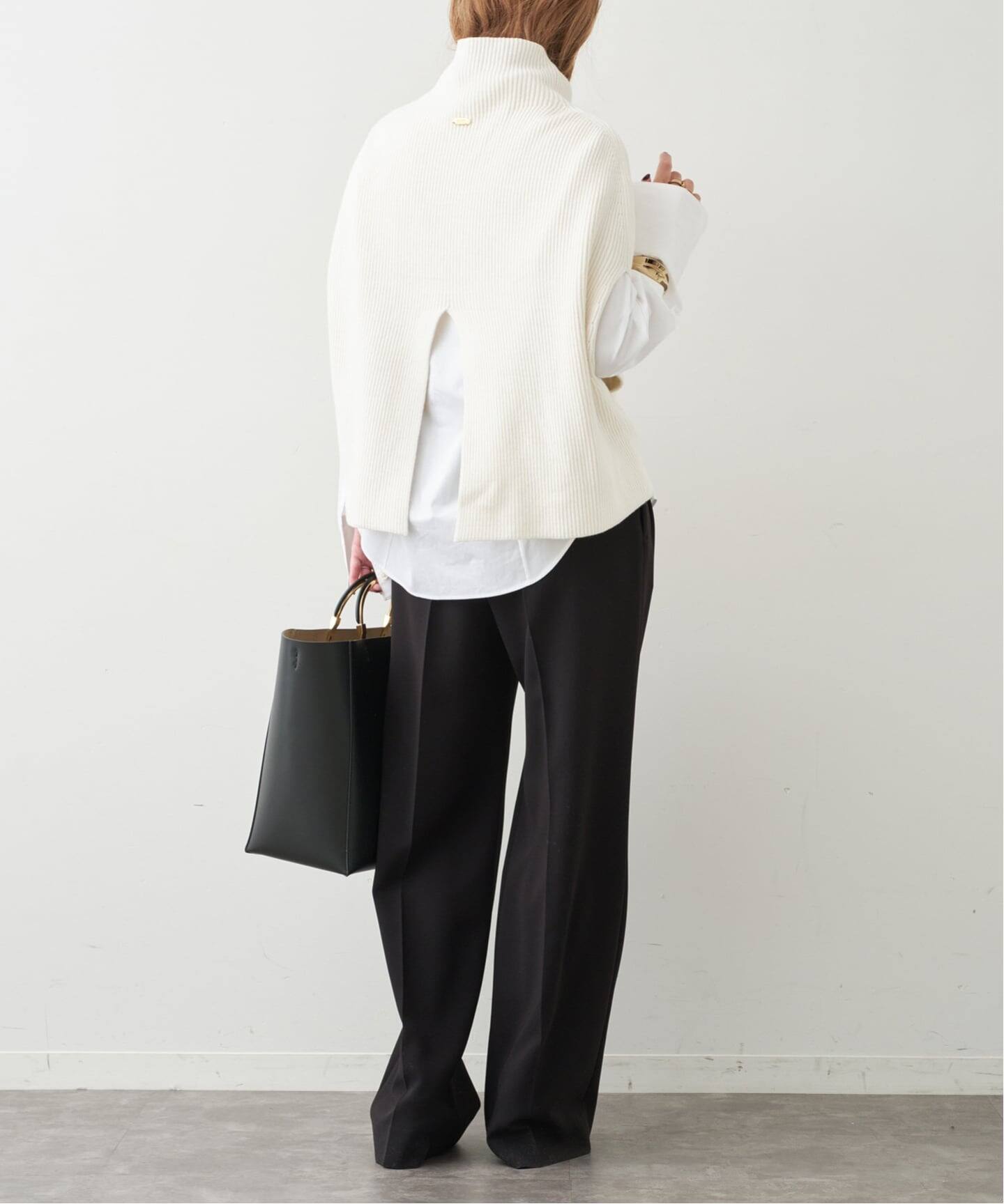 予約》LEWES アゼ PONCHO（ニット／セーター）｜Deuxieme Classe