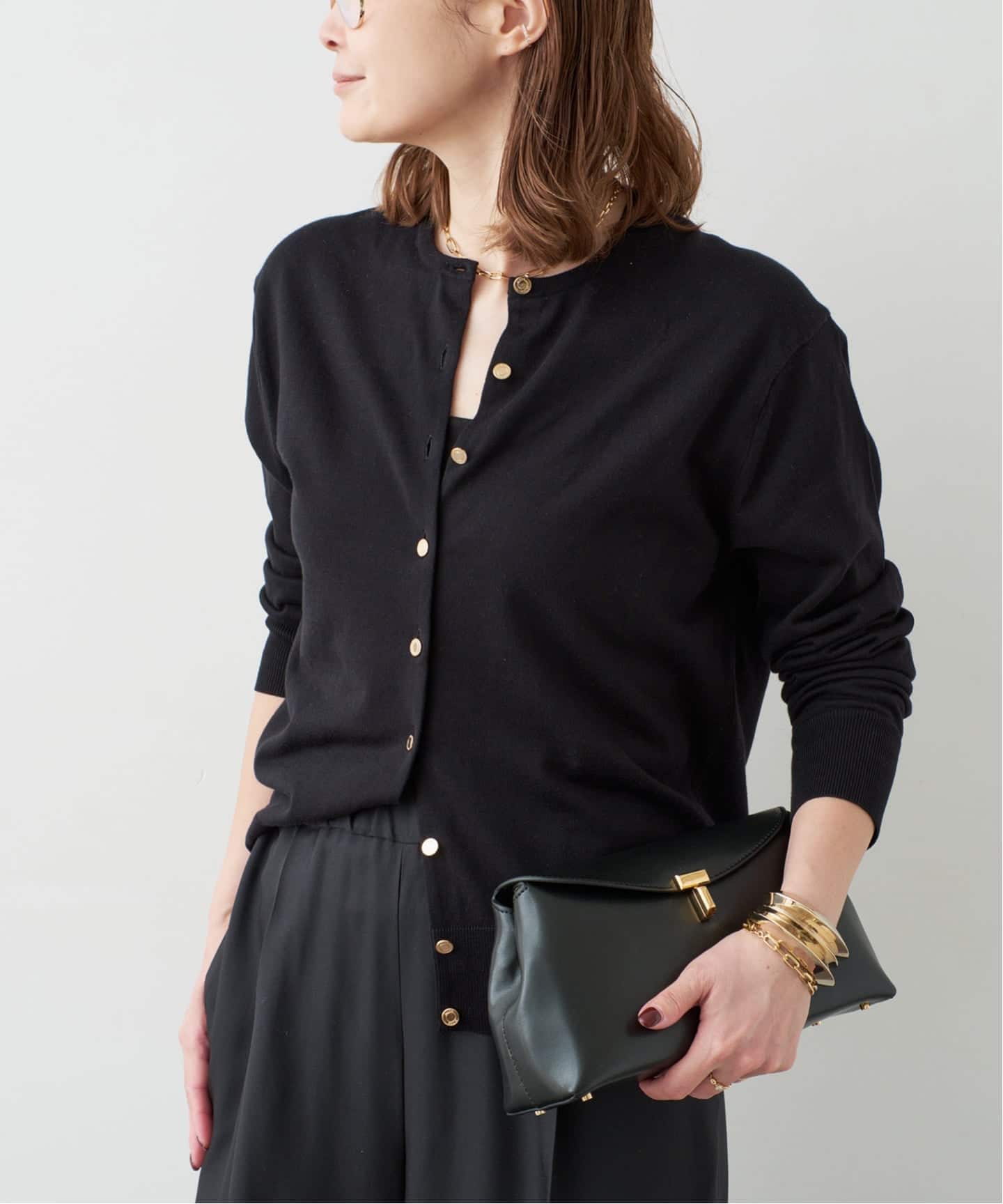 FF30 GIZA カーディガン（カーディガン）｜Deuxieme Classe