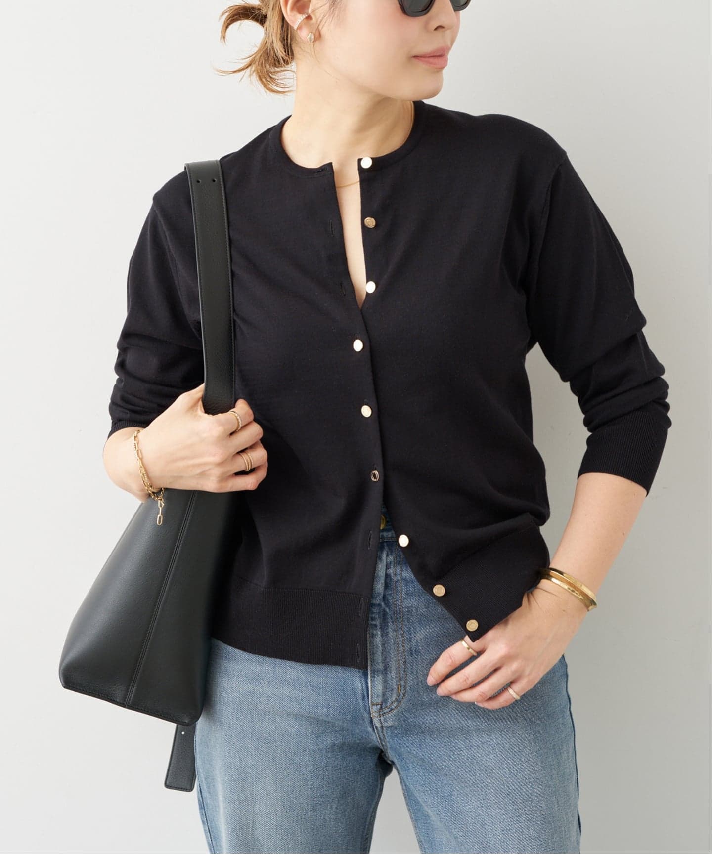 FF30 GIZA カーディガン（カーディガン）｜Deuxieme Classe