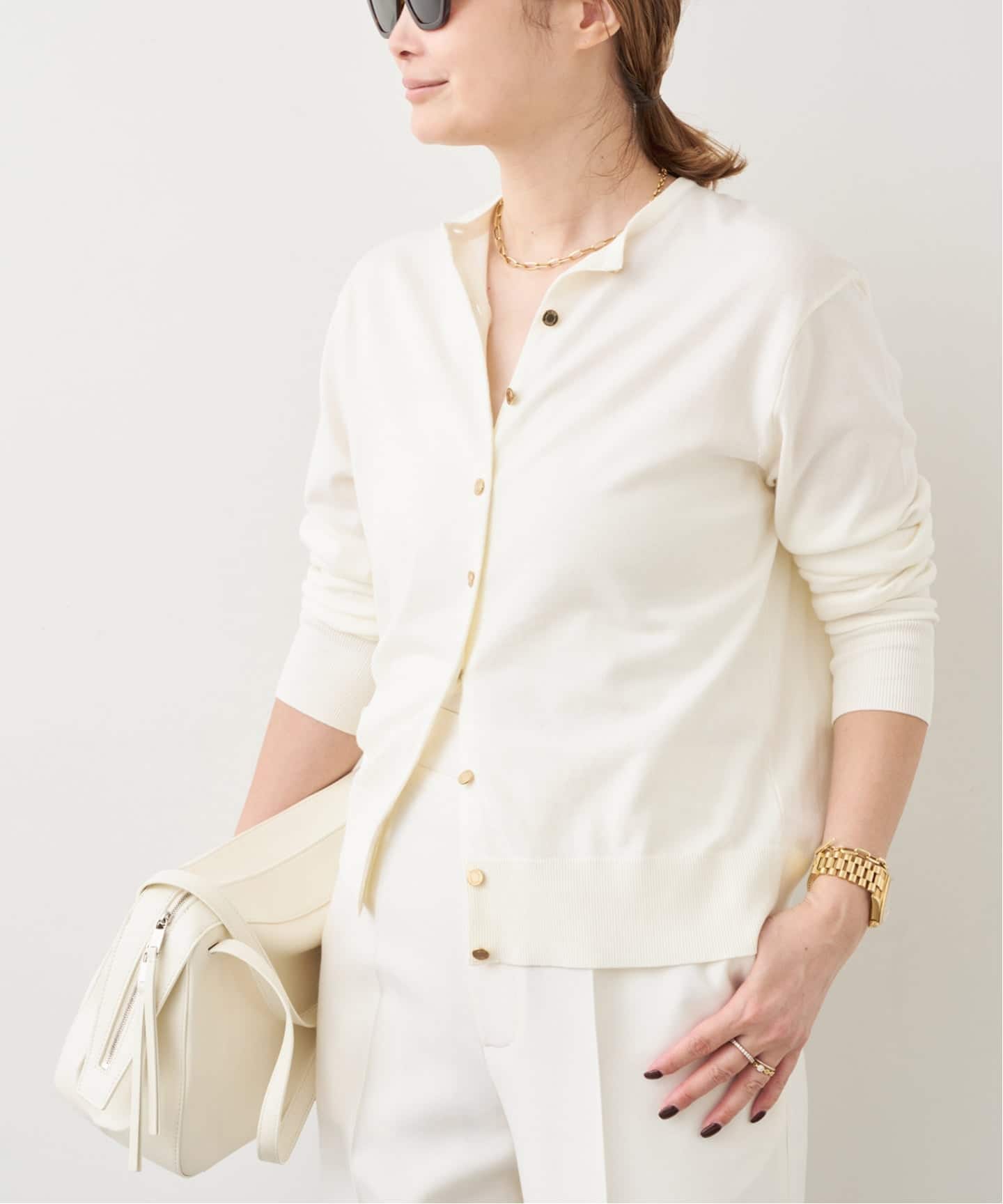 FF30 GIZA カーディガン（カーディガン）｜Deuxieme Classe