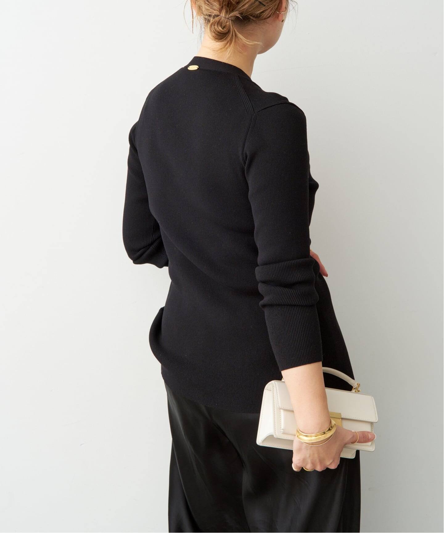 DINER RIB Vネックカーディガン（カーディガン）｜Deuxieme Classe