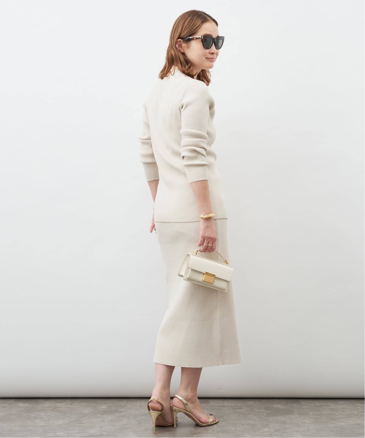 予約》*DINER RIB Vネックカーディガン（カーディガン）｜Deuxieme