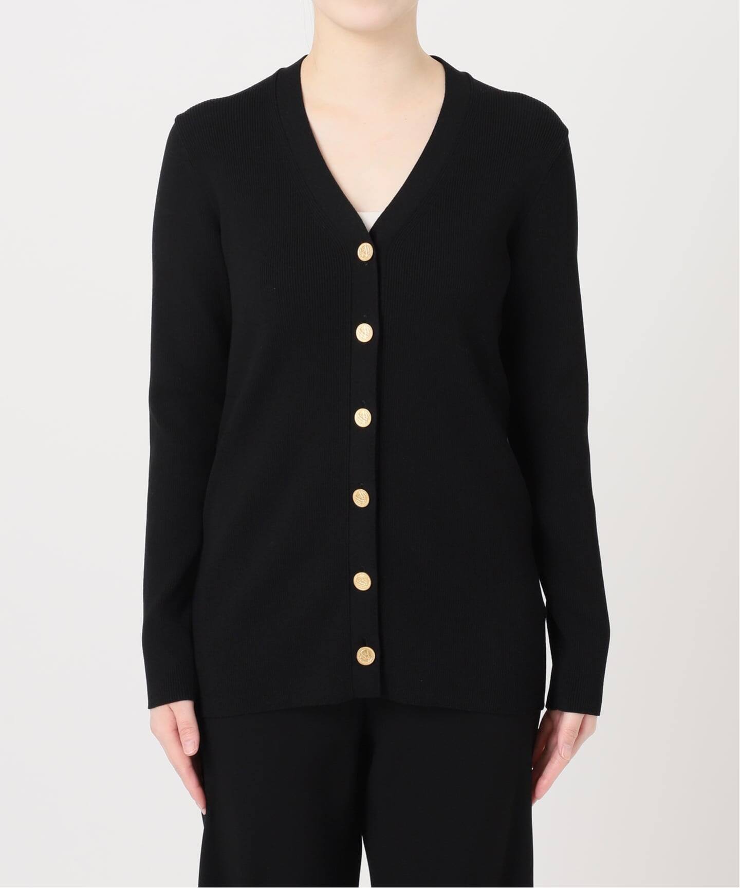 DINER RIB Vネックカーディガン（カーディガン）｜Deuxieme Classe