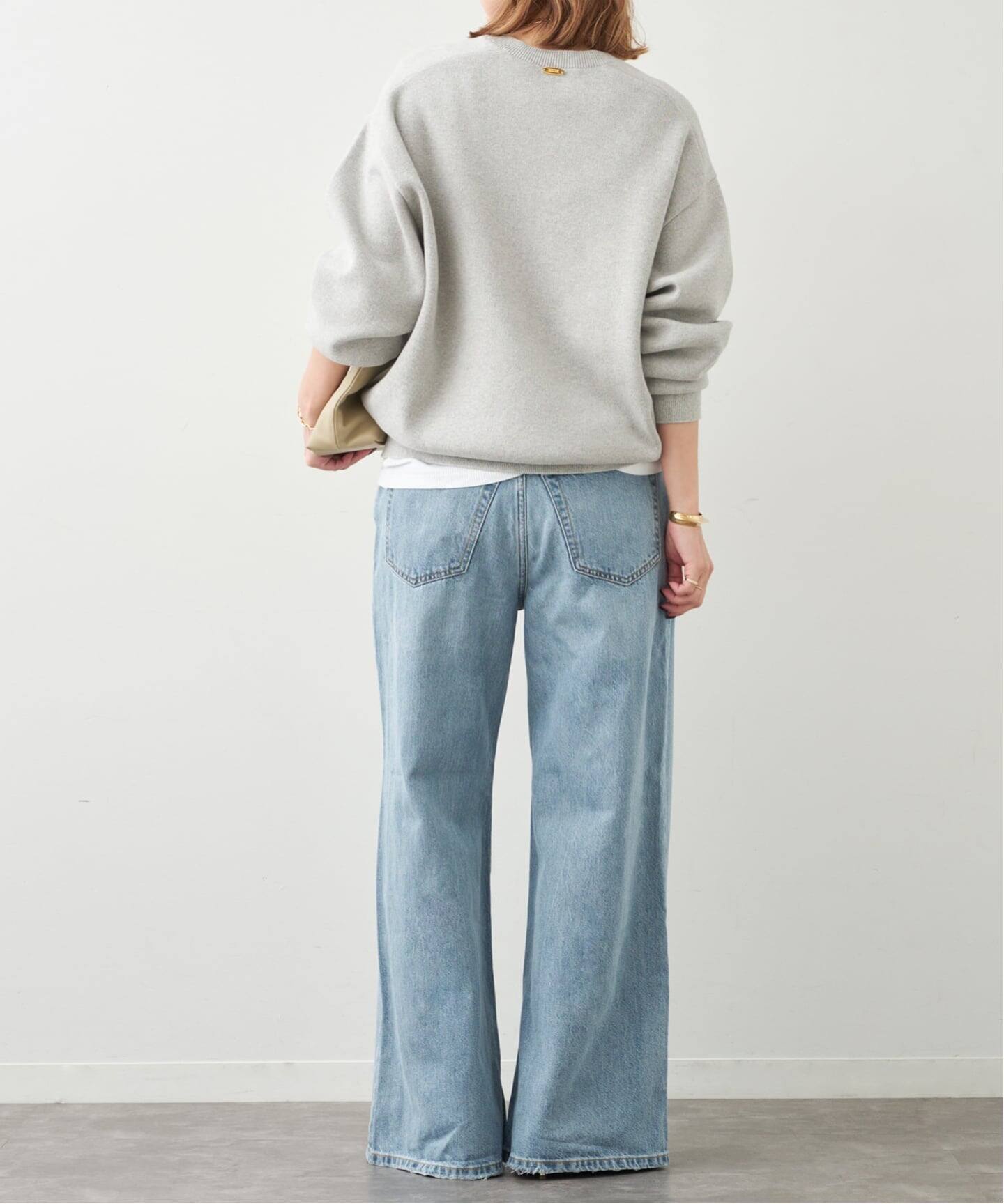 予約》*SMOOTH TOP クルーネック プルオーバー(ニット/セーター 予約》*SMOOTH TOP クルーネック プルオーバー(ニット/セーター