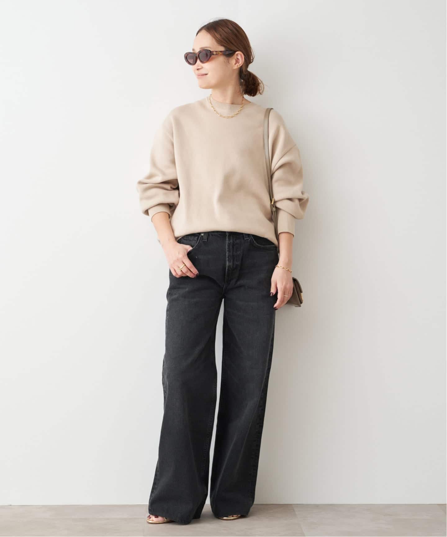 Deuxieme Classe SMOOTH TOP クルーネック プルオーバー 予約》*SMOOTH TOP クルーネック プルオーバー（ニット／セーター