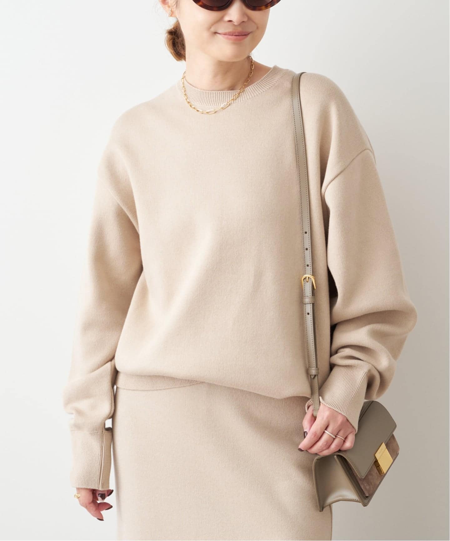 予約》*SMOOTH TOP クルーネック プルオーバー（ニット／セーター