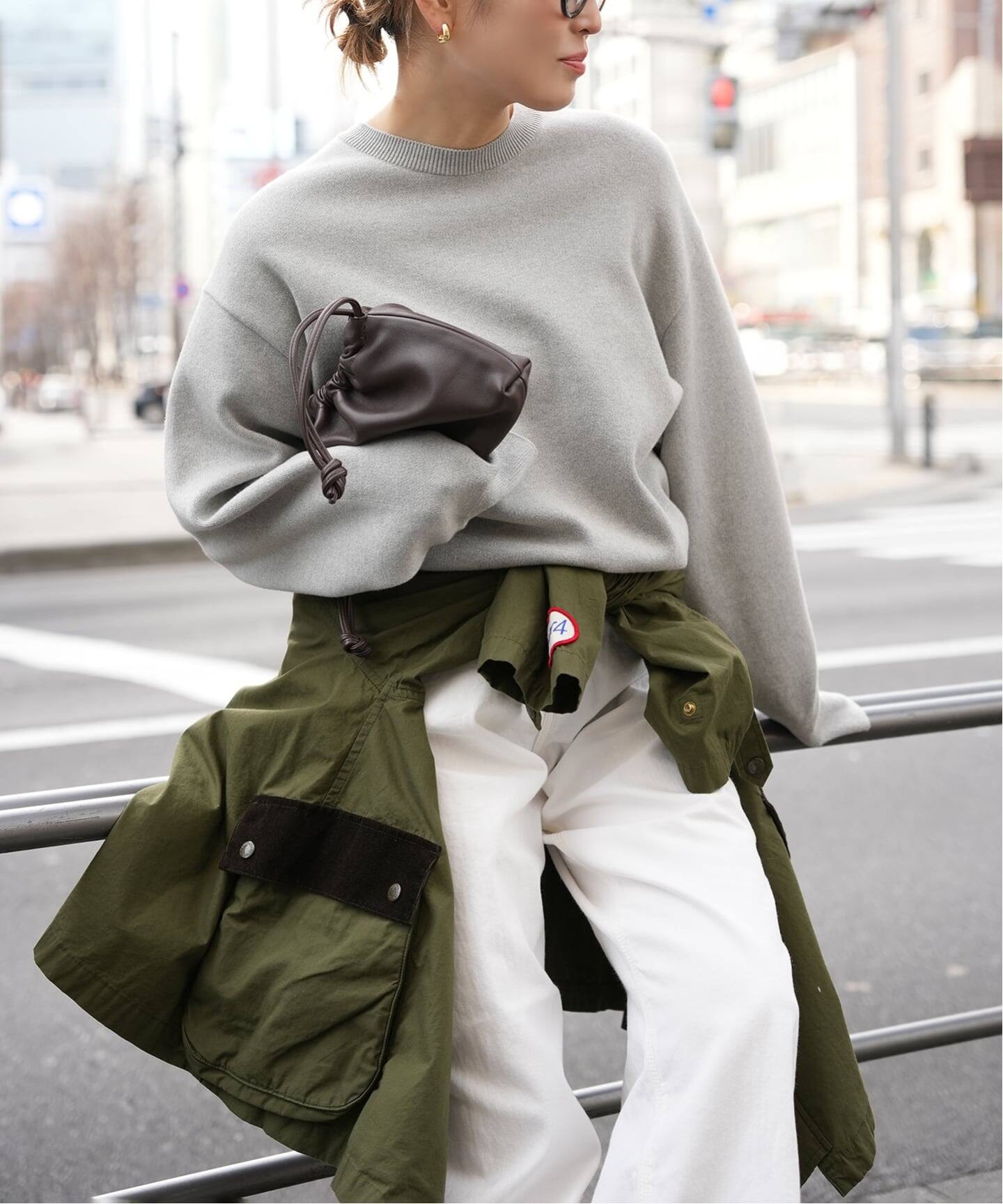 Deuxieme Classe SMOOTH TOP クルーネック プルオーバー SMOOTH TOP クルーネック プルオーバー（ニット／セーター）｜Deuxieme