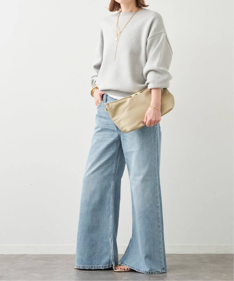 SMOOTH TOP クルーネック プルオーバー（ニット／セーター）｜Deuxieme  