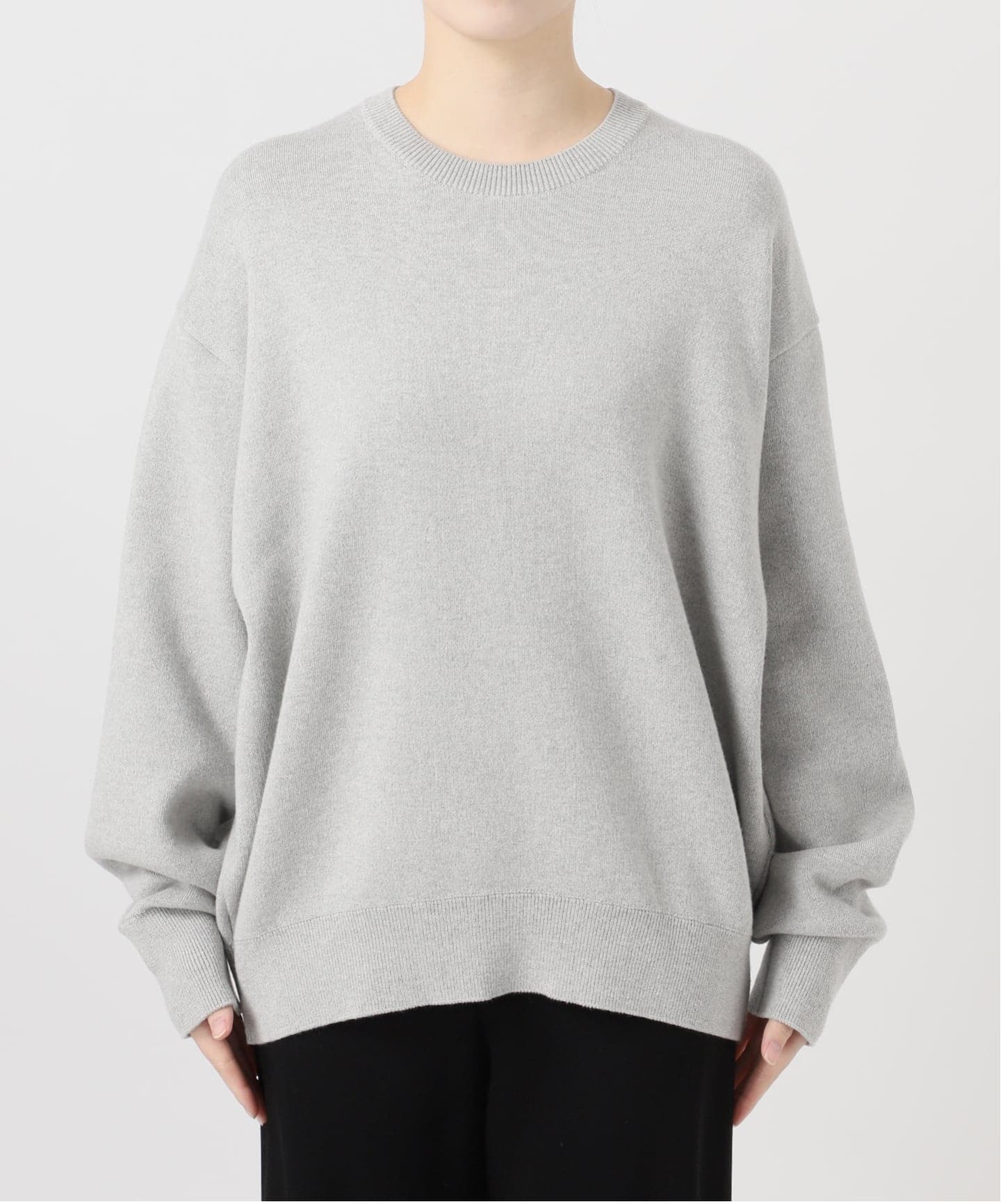 予約》*SMOOTH TOP クルーネック プルオーバー（ニット／セーター