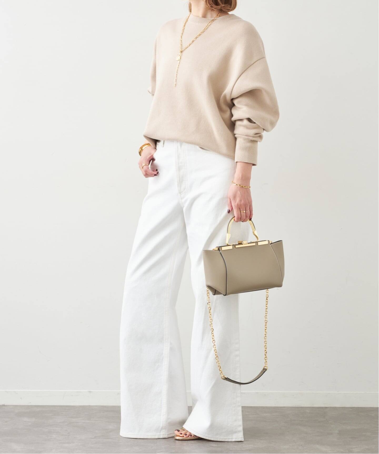 予約》*SMOOTH TOP クルーネック プルオーバー（ニット／セーター