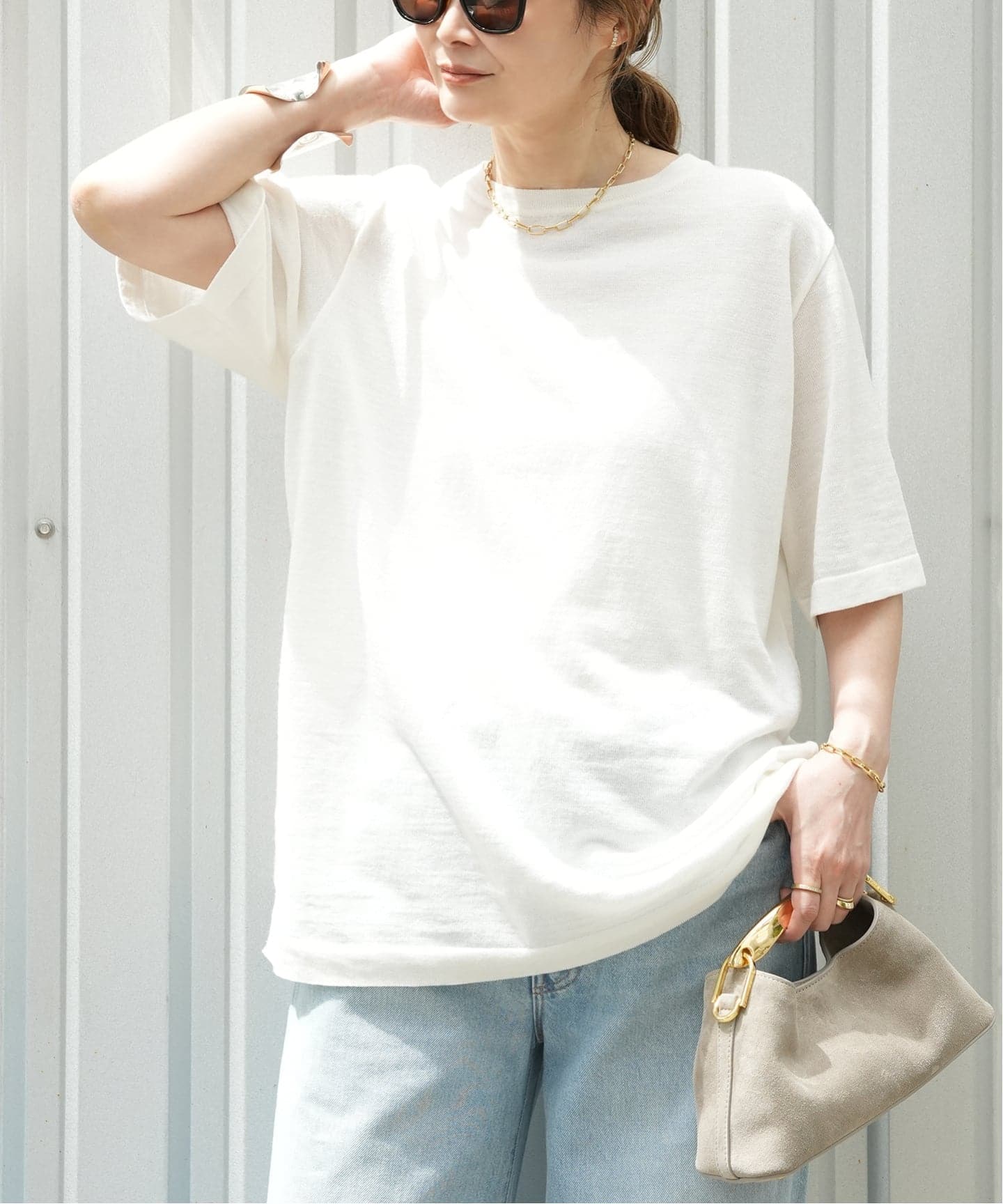 URBAN クルーネック Tシャツ（ニット／セーター）｜Deuxieme Classe