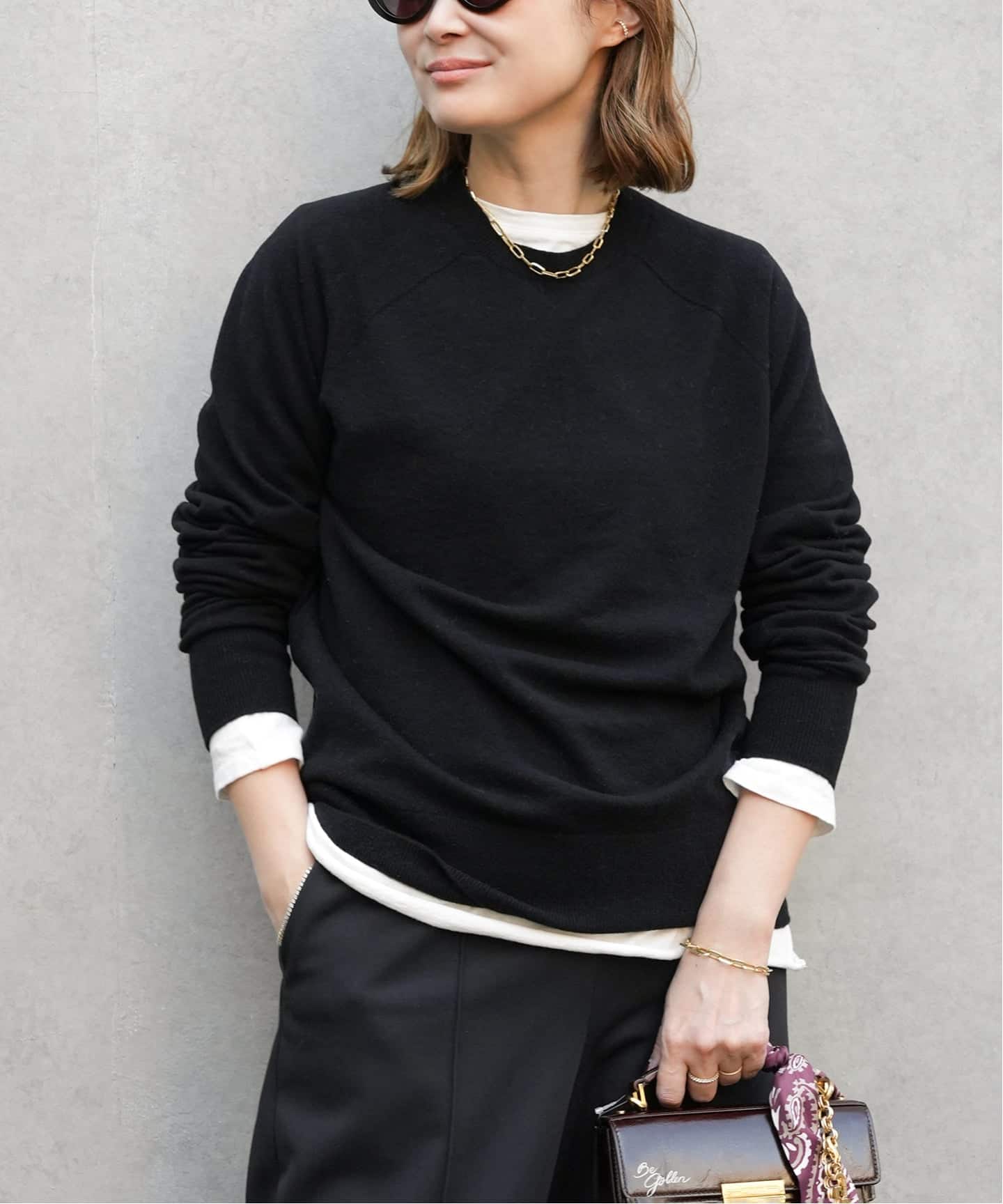 CAPRI クルーネック プルオーバー（ニット／セーター）｜Deuxieme