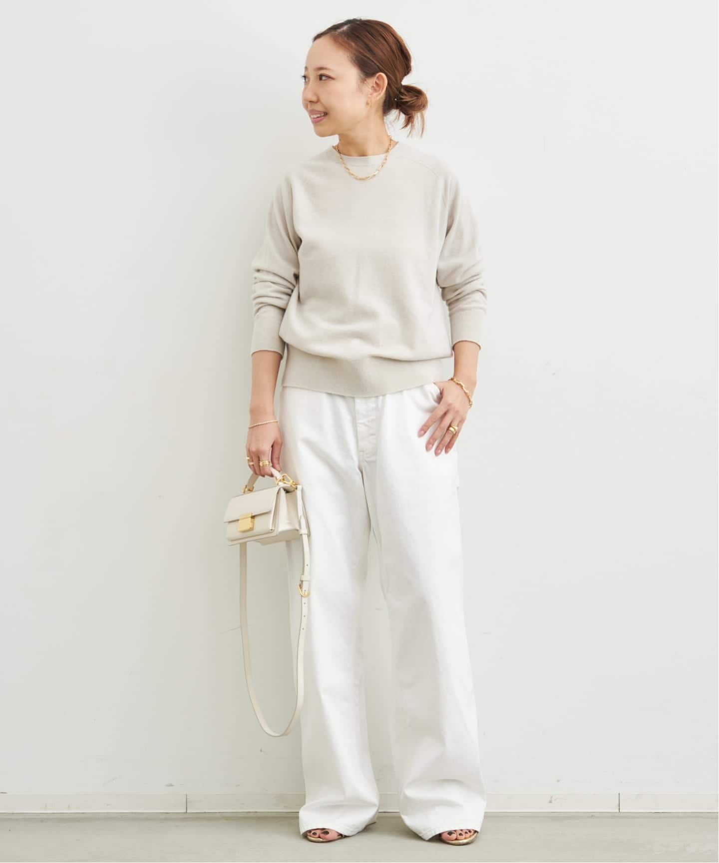 CAPRI クルーネック プルオーバー（ニット／セーター）｜Deuxieme