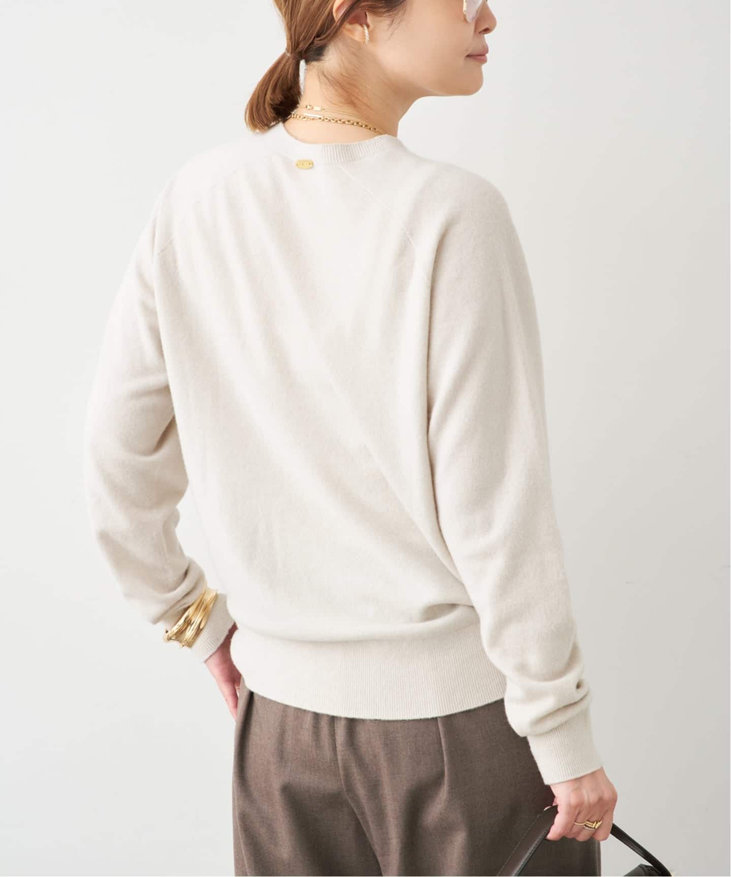 CAPRI クルーネック プルオーバー（ニット／セーター）｜Deuxieme