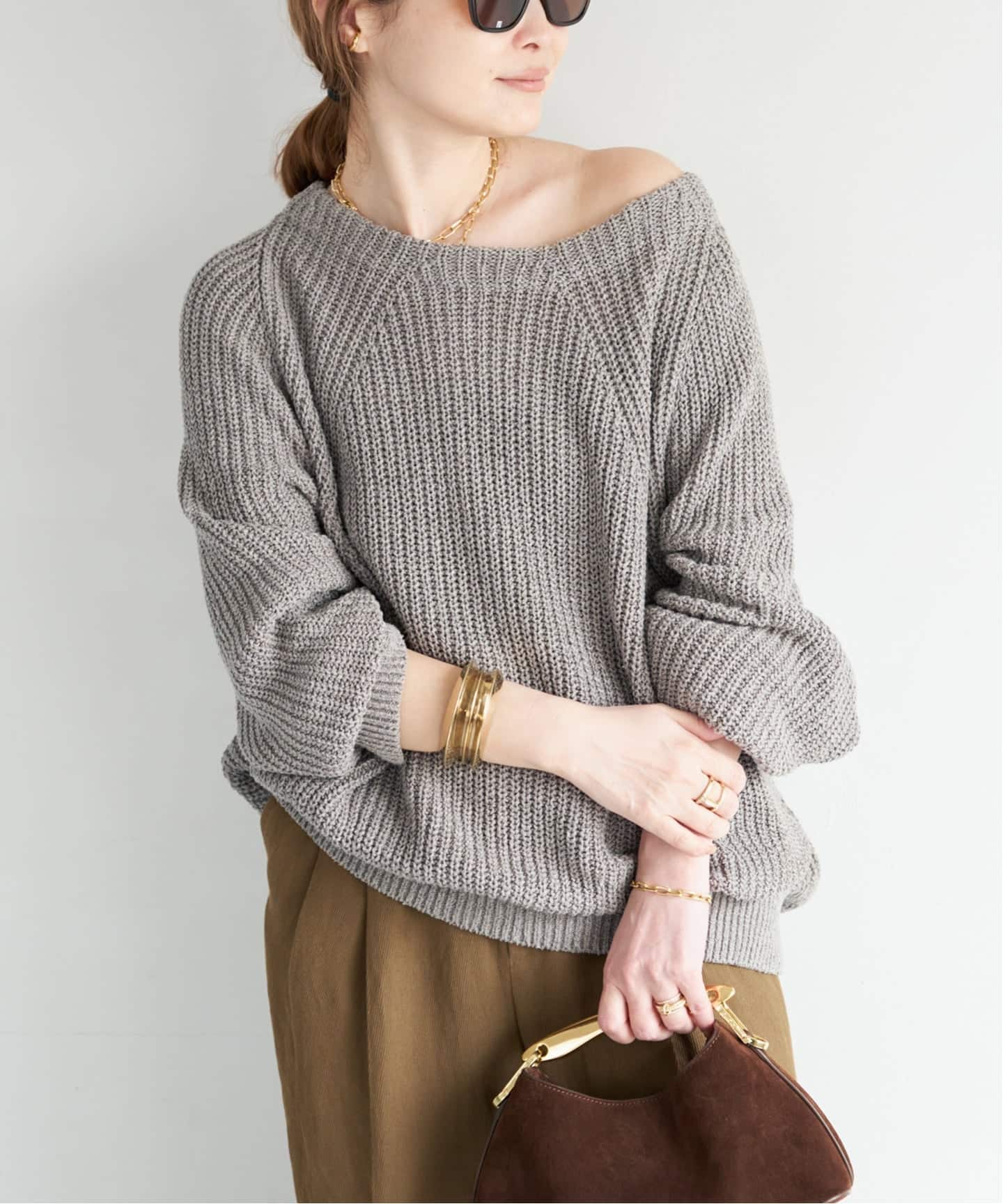 Lily Linen アゼ プルオーバー(ニット/セーター)|Deuxieme Classe Lily Linen アゼ プルオーバー(ニット/セーター)|Deuxieme Classe