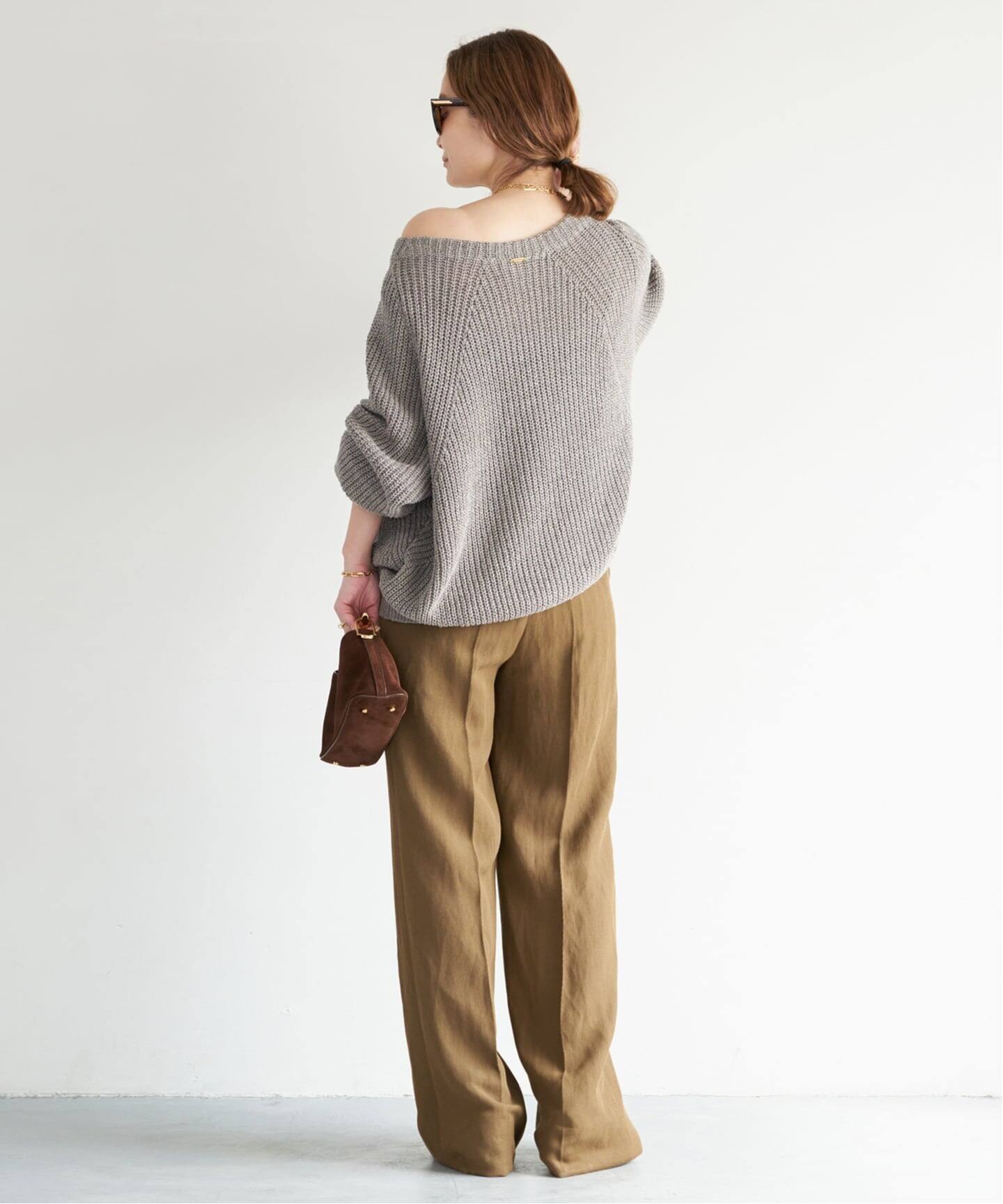 Lily Linen アゼ プルオーバー(ニット/セーター)|Deuxieme Classe Lily Linen アゼ プルオーバー(ニット/セーター)|Deuxieme Classe