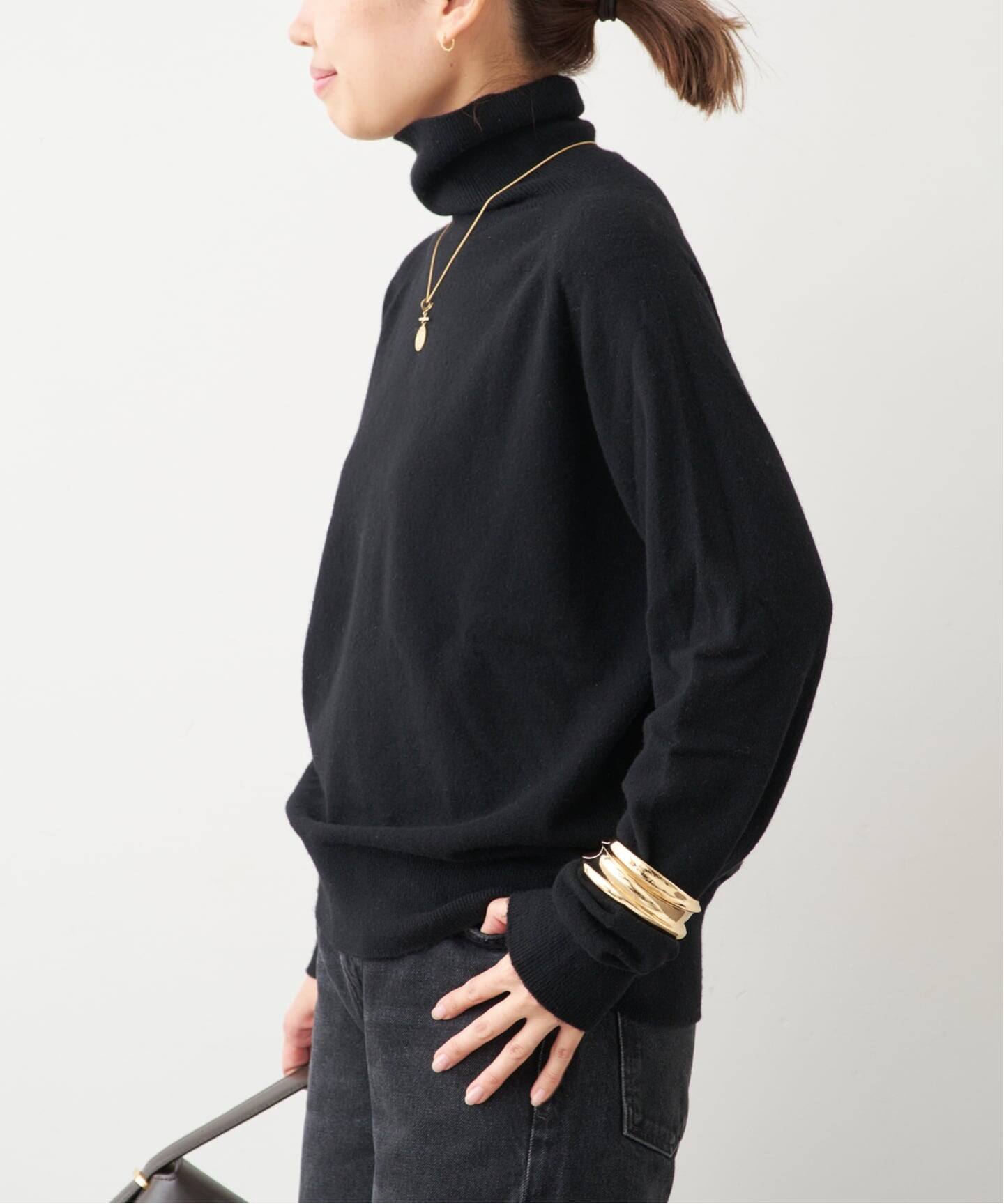 CAPRI タートルネック プルオーバー（ニット／セーター）｜Deuxieme