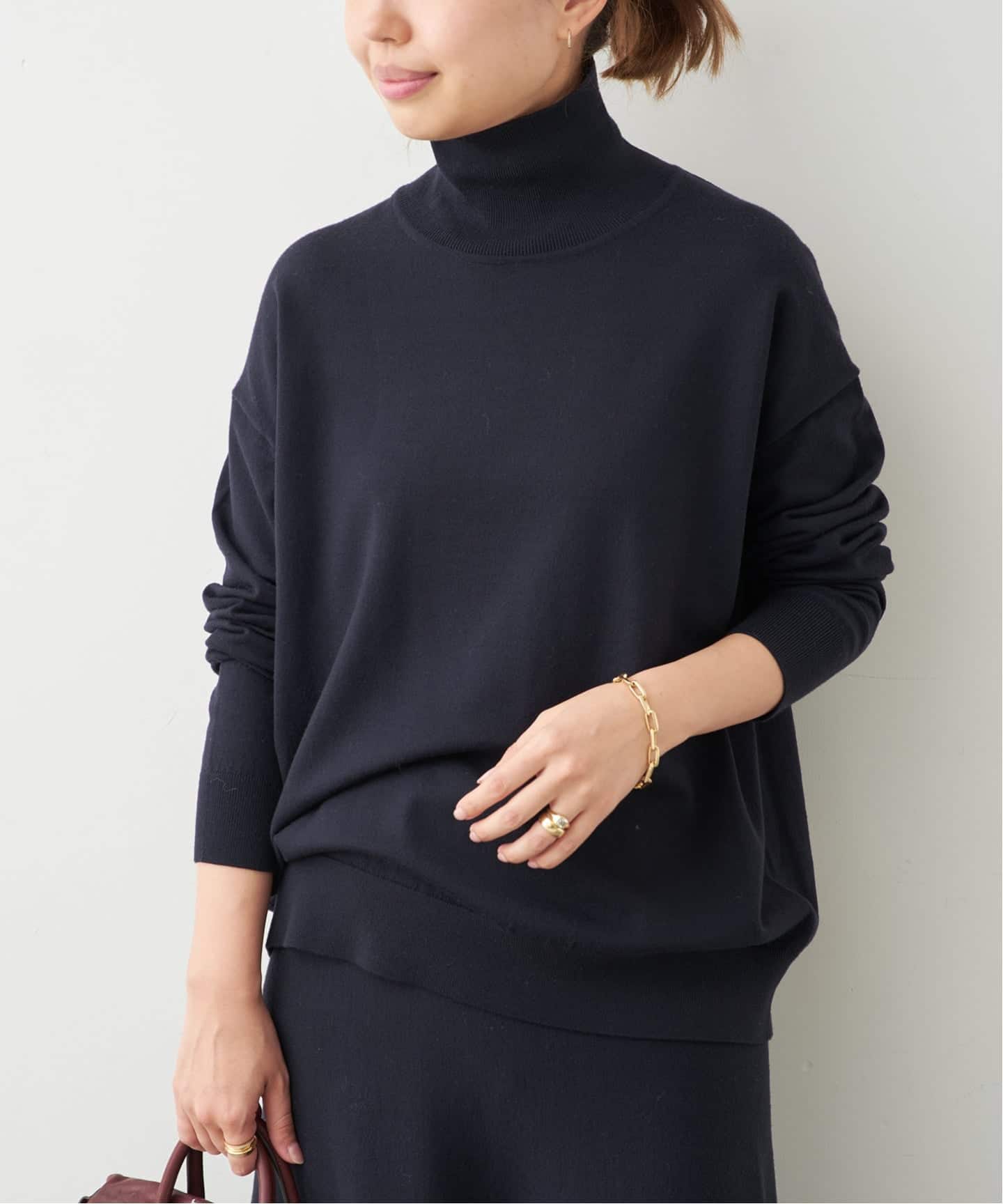 予約》*追加 WONDER タートルネック プルオーバー（ニット／セーター